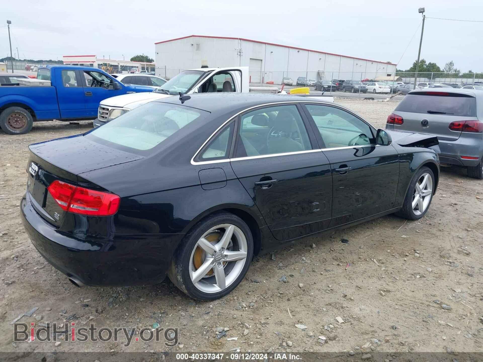 2009 AUDI A4 - VIN: WAUMK98K09A118527 - Фото 4
