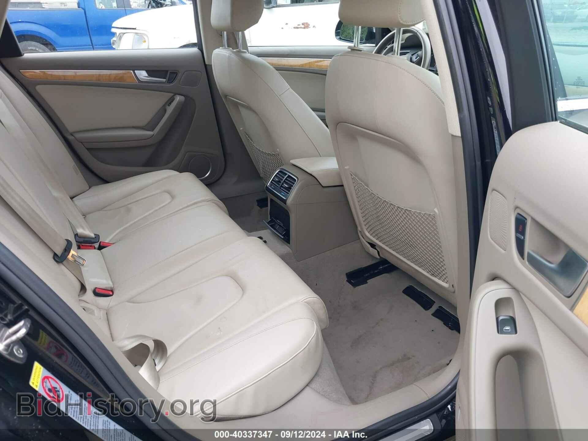 2009 AUDI A4 - VIN: WAUMK98K09A118527 - Фото 8