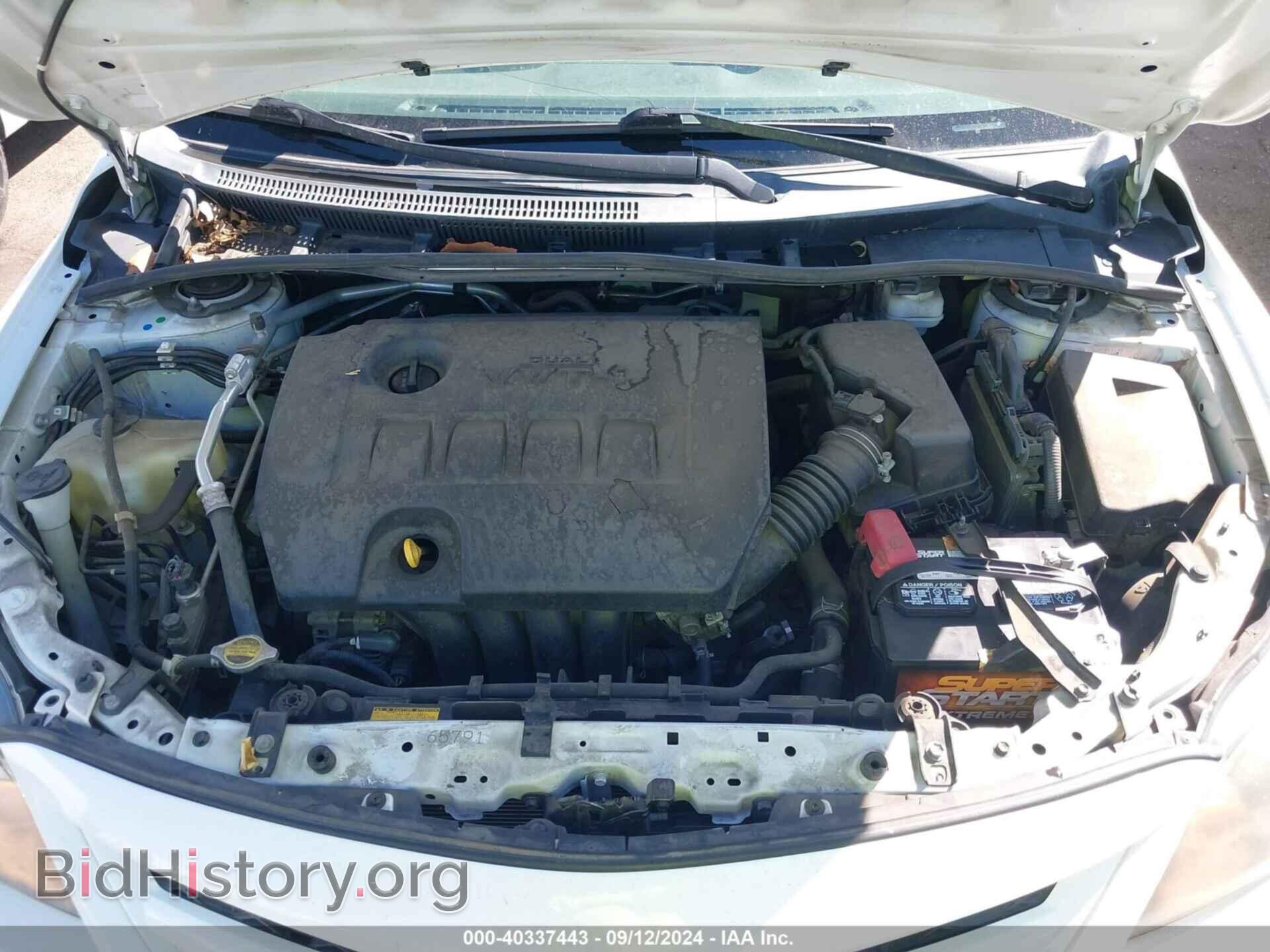 2012 TOYOTA COROLLA - VIN: 2T1BU4EE1CC825807 - Фото 10