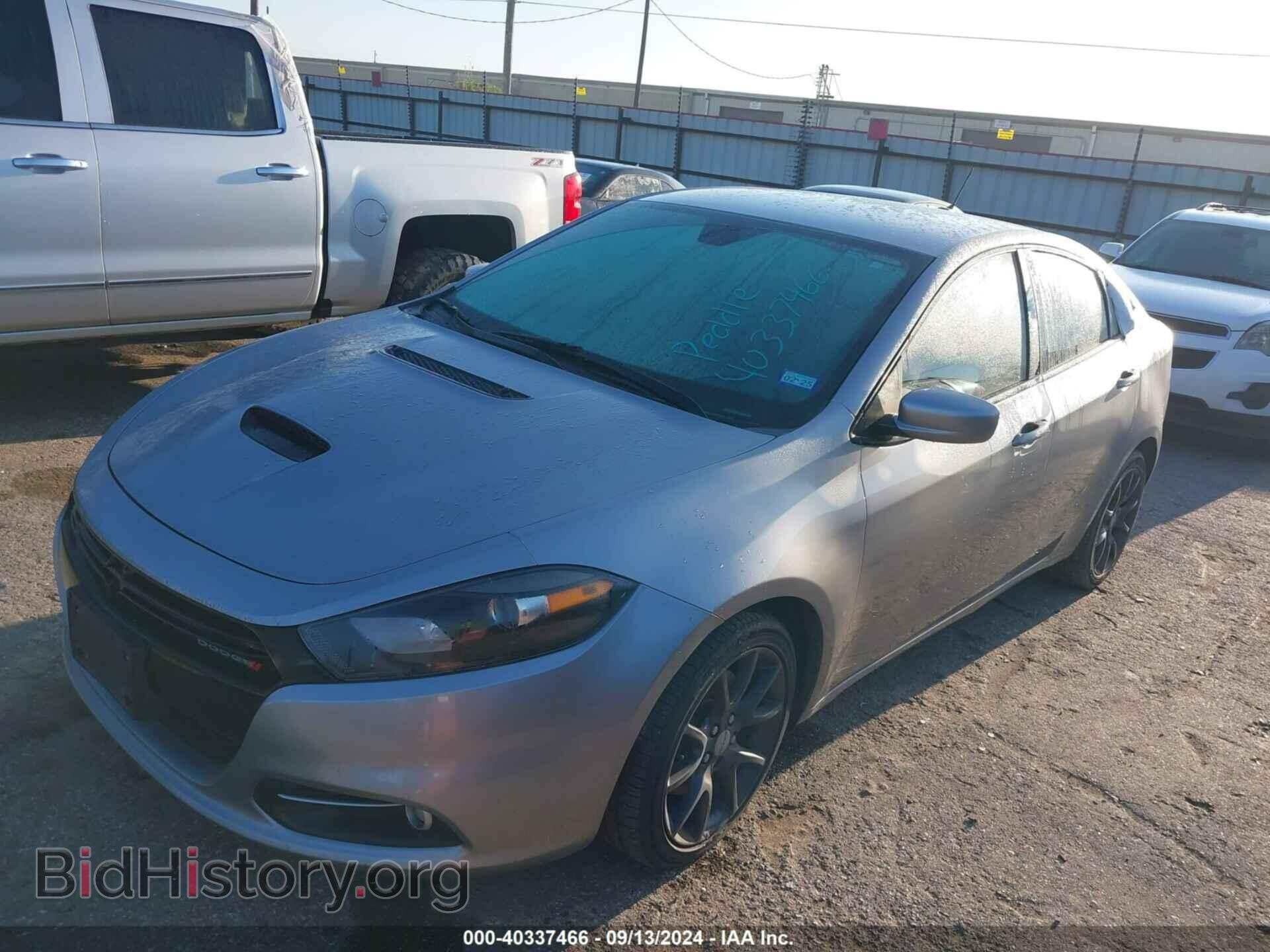 2016 DODGE DART - VIN: 1C3CDFBB5GD728598 - Фото 2