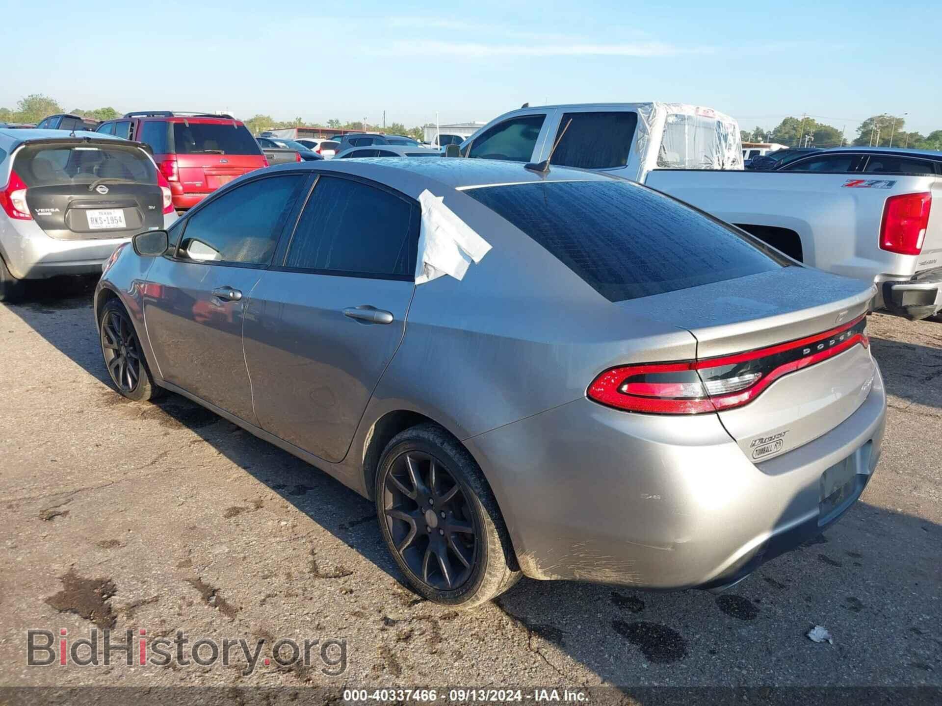 2016 DODGE DART - VIN: 1C3CDFBB5GD728598 - Фото 3