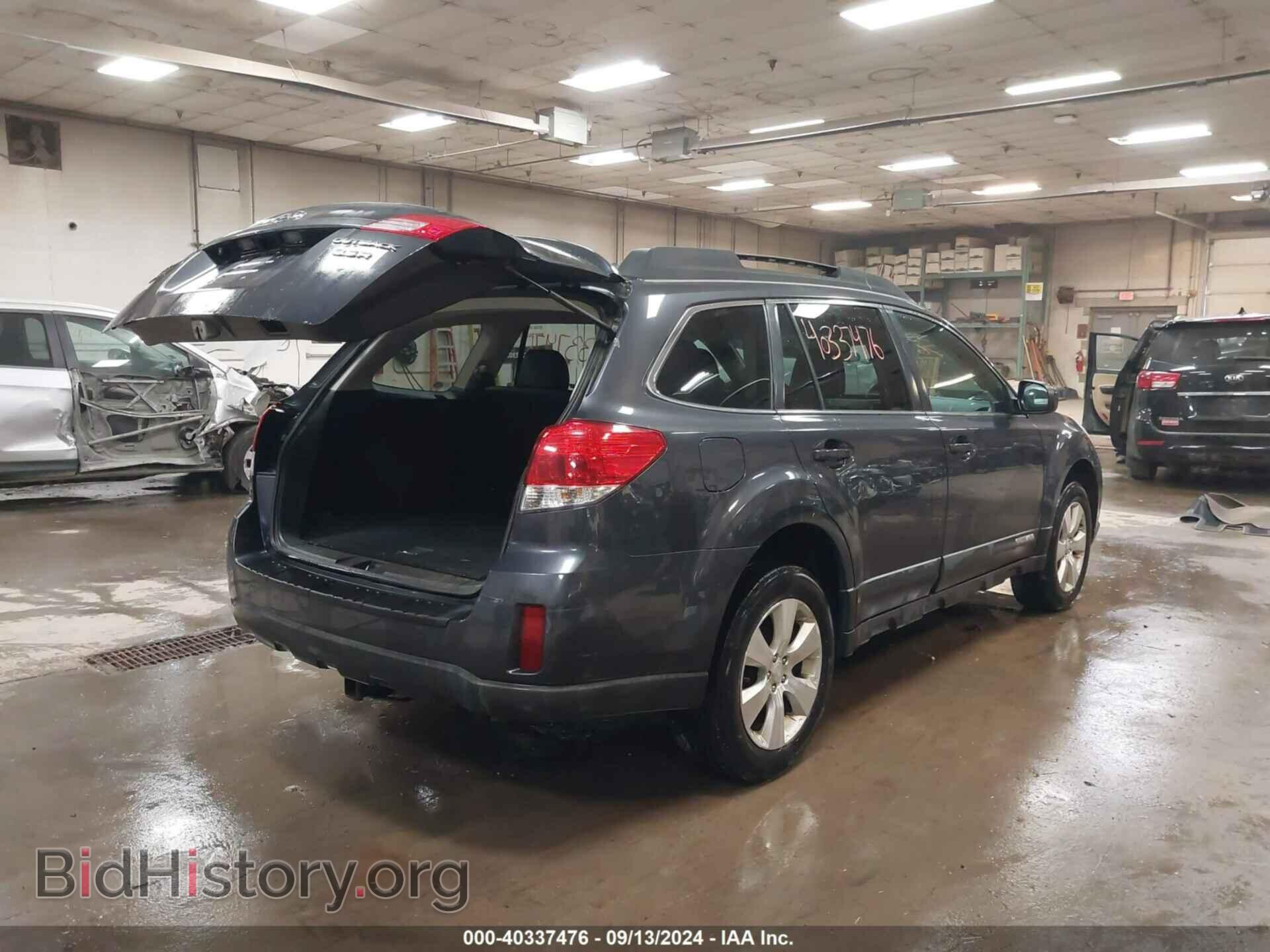 2011 SUBARU OUTBACK - VIN: 4S4BRDKC9B2355166 - Фото 4