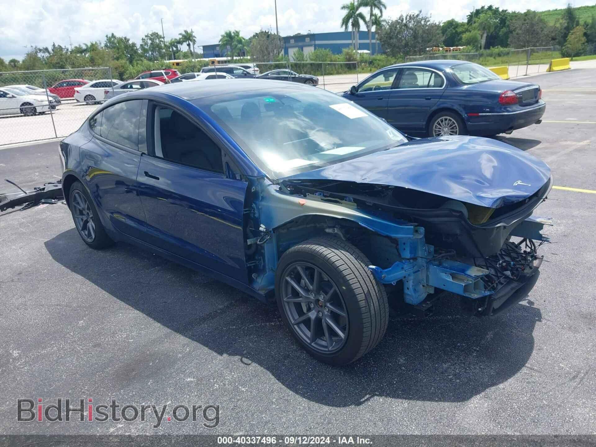 Фотография 5YJ3E1EB4NF267097 - TESLA MODEL 3 2022