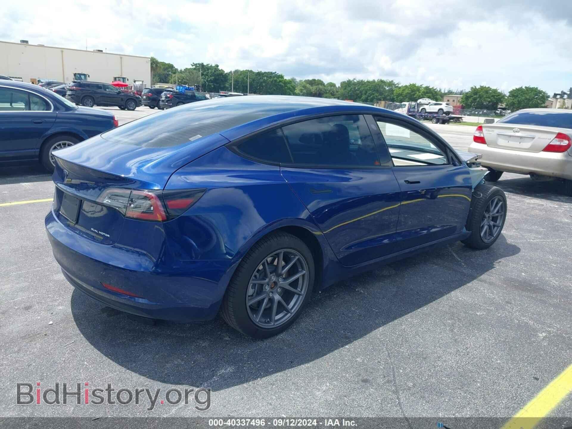 2022 TESLA MODEL 3 - VIN: 5YJ3E1EB4NF267097 - Фото 4