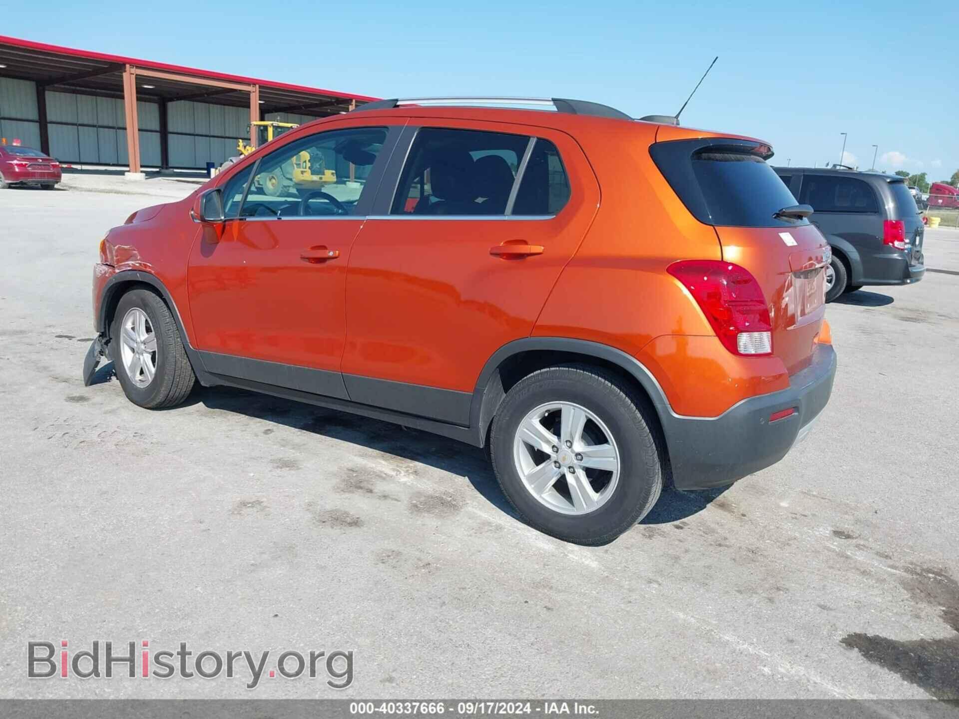 2016 CHEVROLET TRAX - VIN: KL7CJLSB5GB719623 - Фото 3