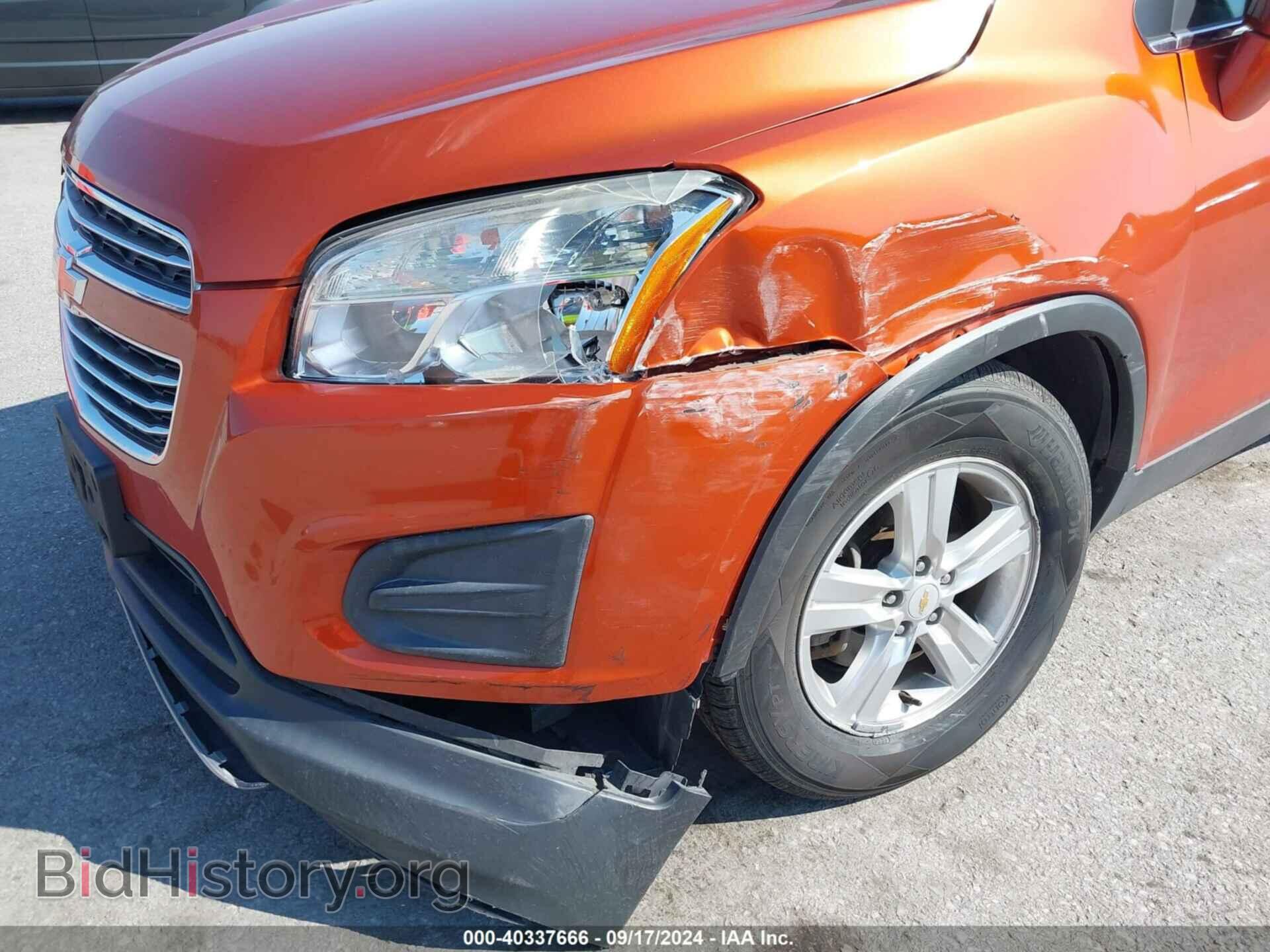 2016 CHEVROLET TRAX - VIN: KL7CJLSB5GB719623 - Фото 6