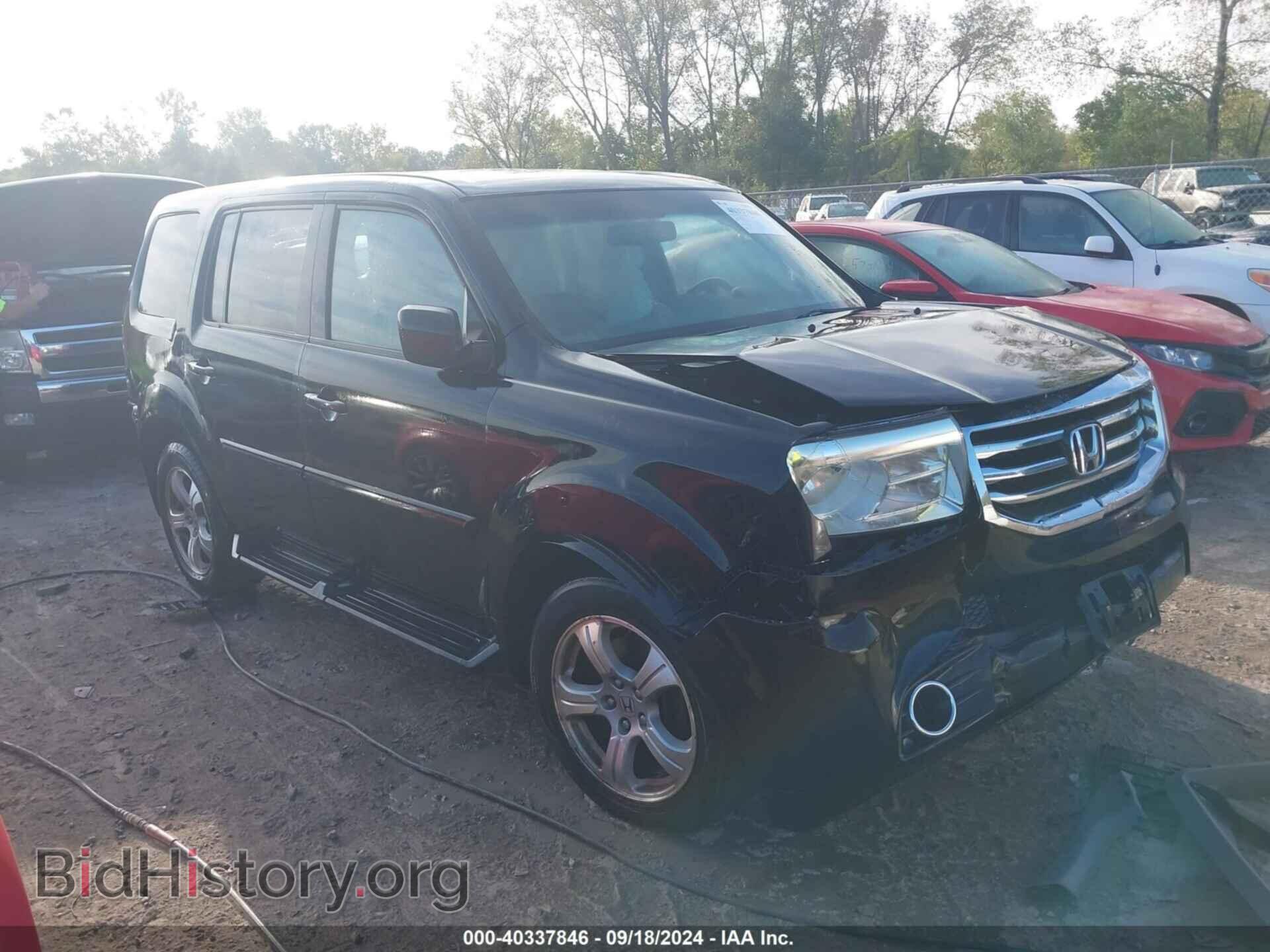 Фотография 5FNYF4H71FB006314 - HONDA PILOT 2015