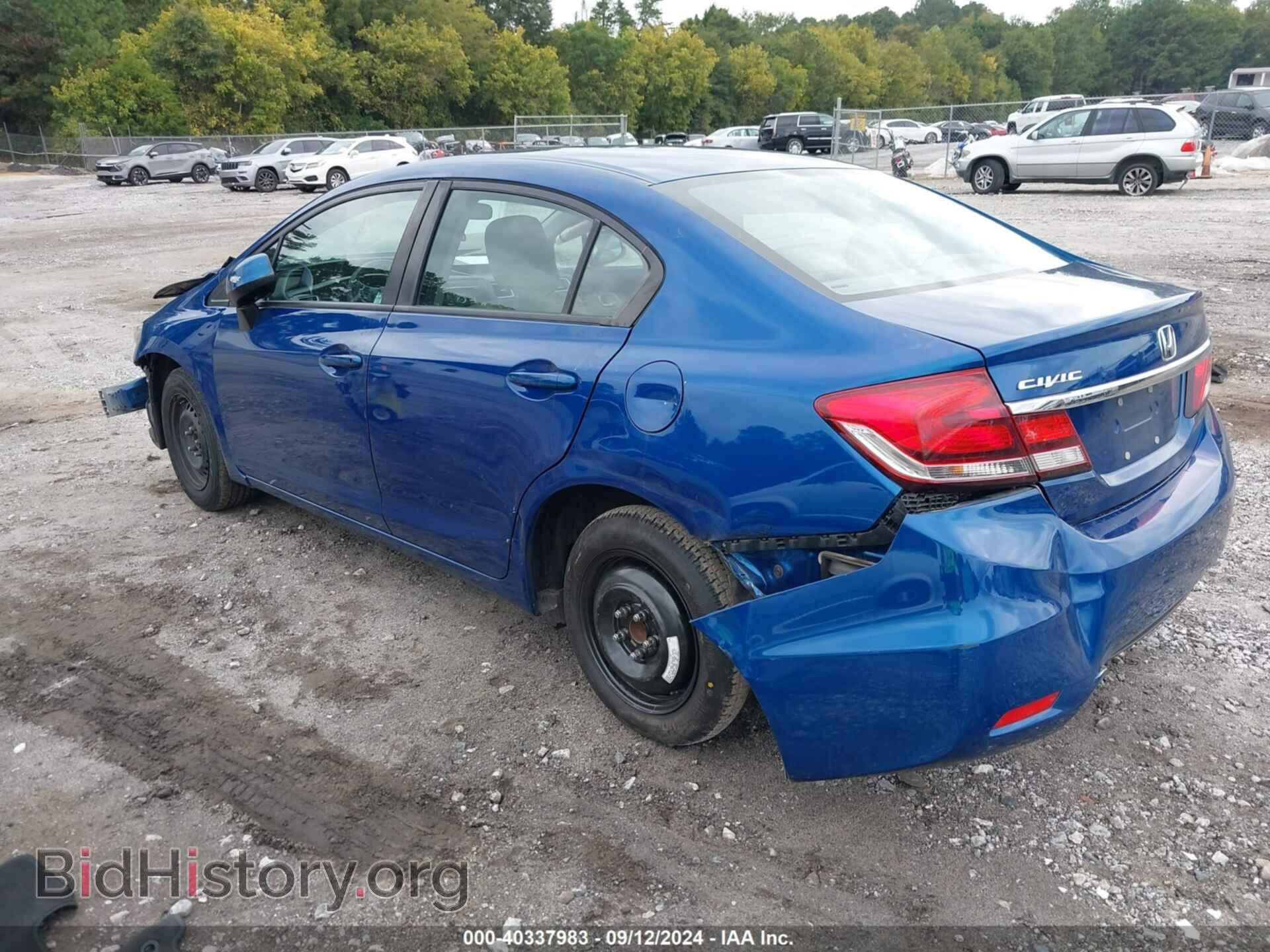 2013 HONDA CIVIC - VIN: 19XFB2F51DE087701 - Фото 3