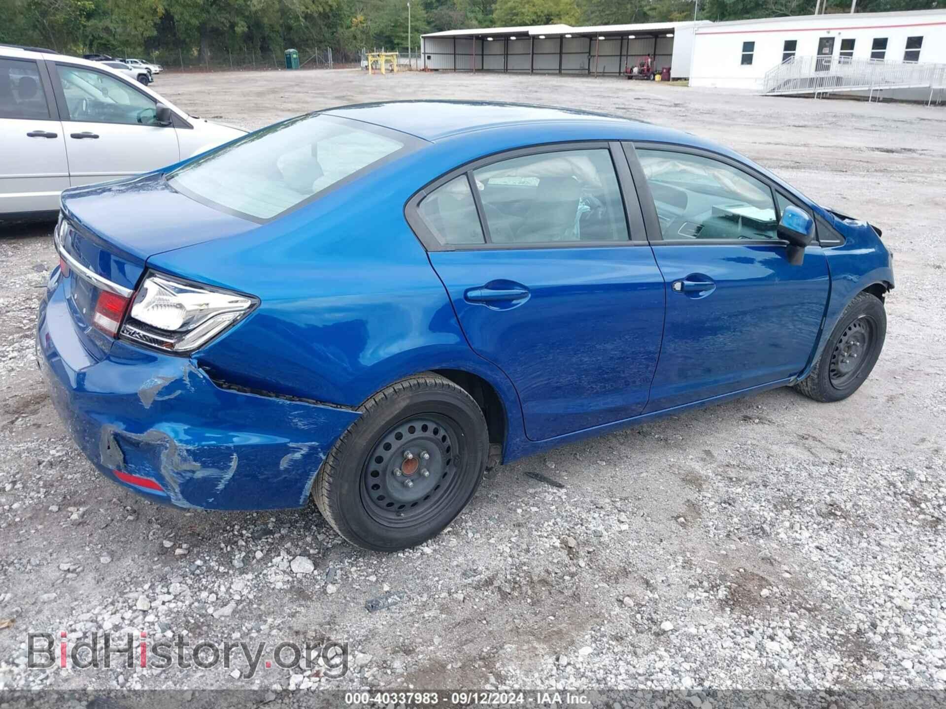 2013 HONDA CIVIC - VIN: 19XFB2F51DE087701 - Фото 4