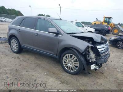 2010 Ford EDGE Limited, серый — VIN 2FMDK3KC0ABA38487, IAAI