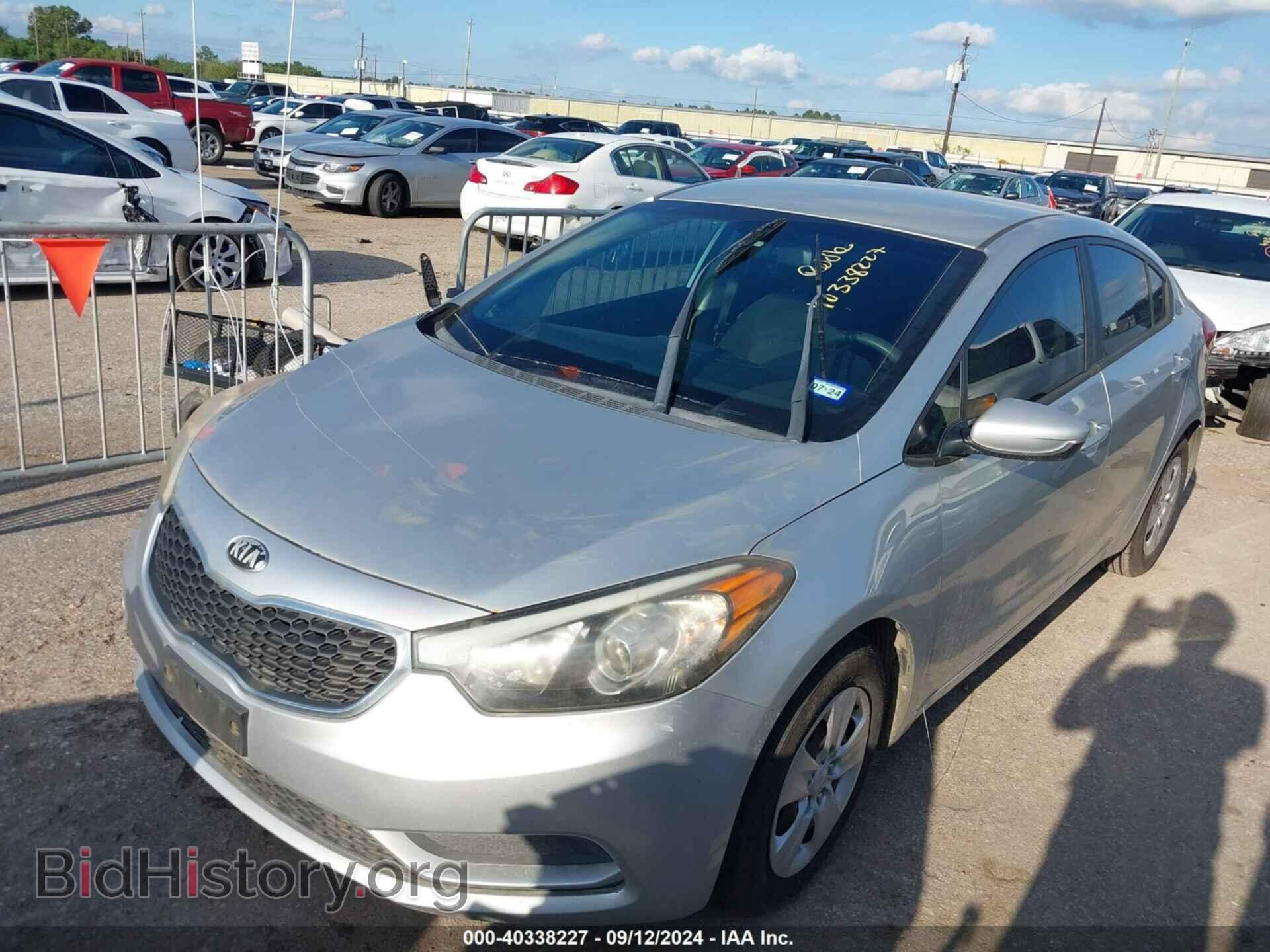 2014 KIA FORTE - VIN: KNAFK4A60E5138546 - Фото 2