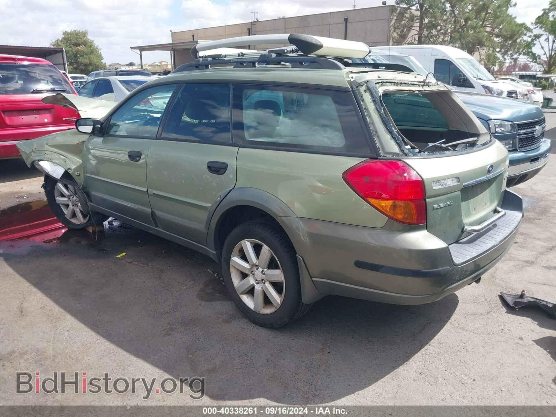 2006 SUBARU OUTBACK - VIN: 4S4BP61C367320473 - Фото 3