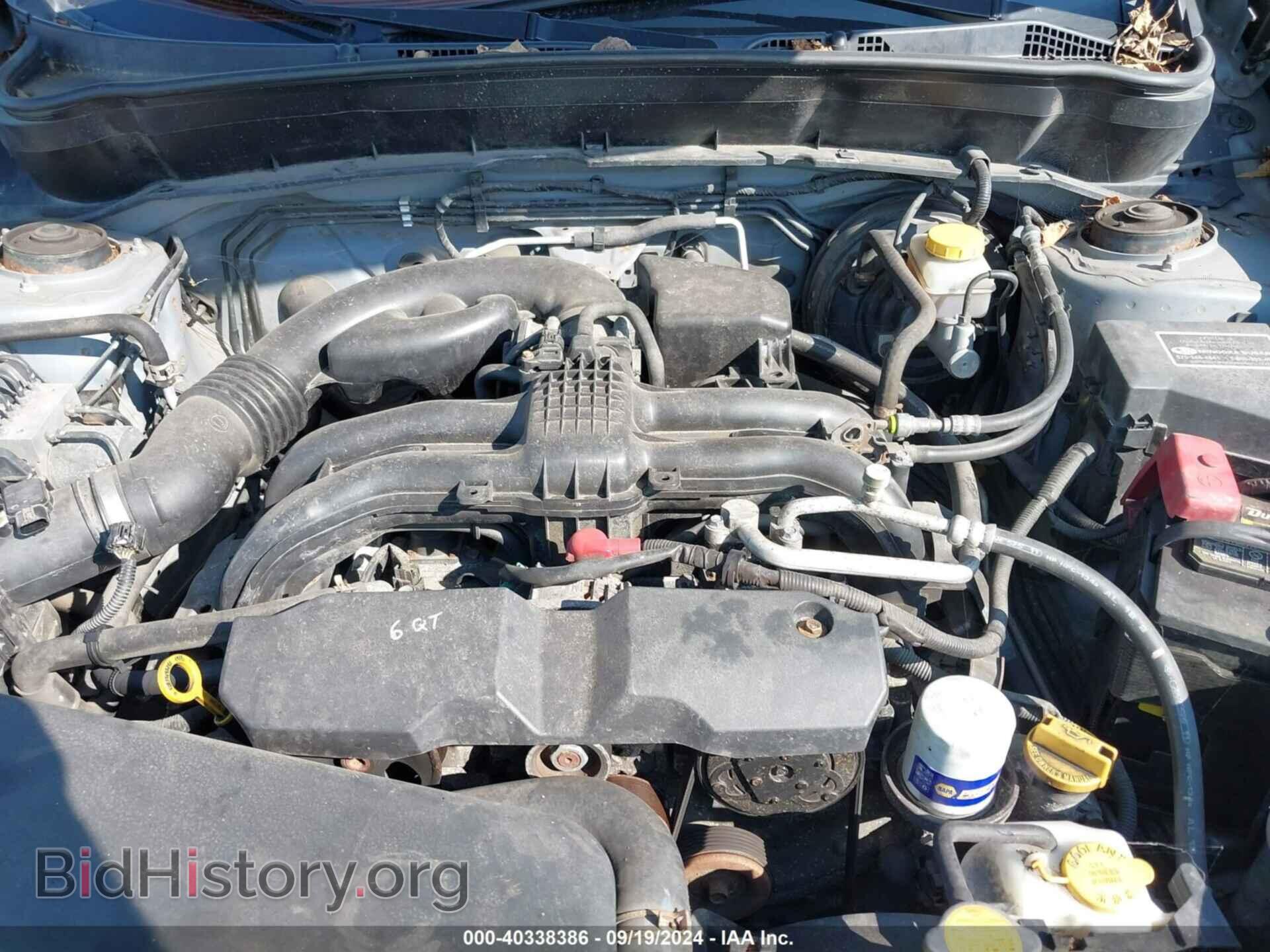 2012 SUBARU FORESTER - VIN: JF2SHADC6CH443370 - Фото 10