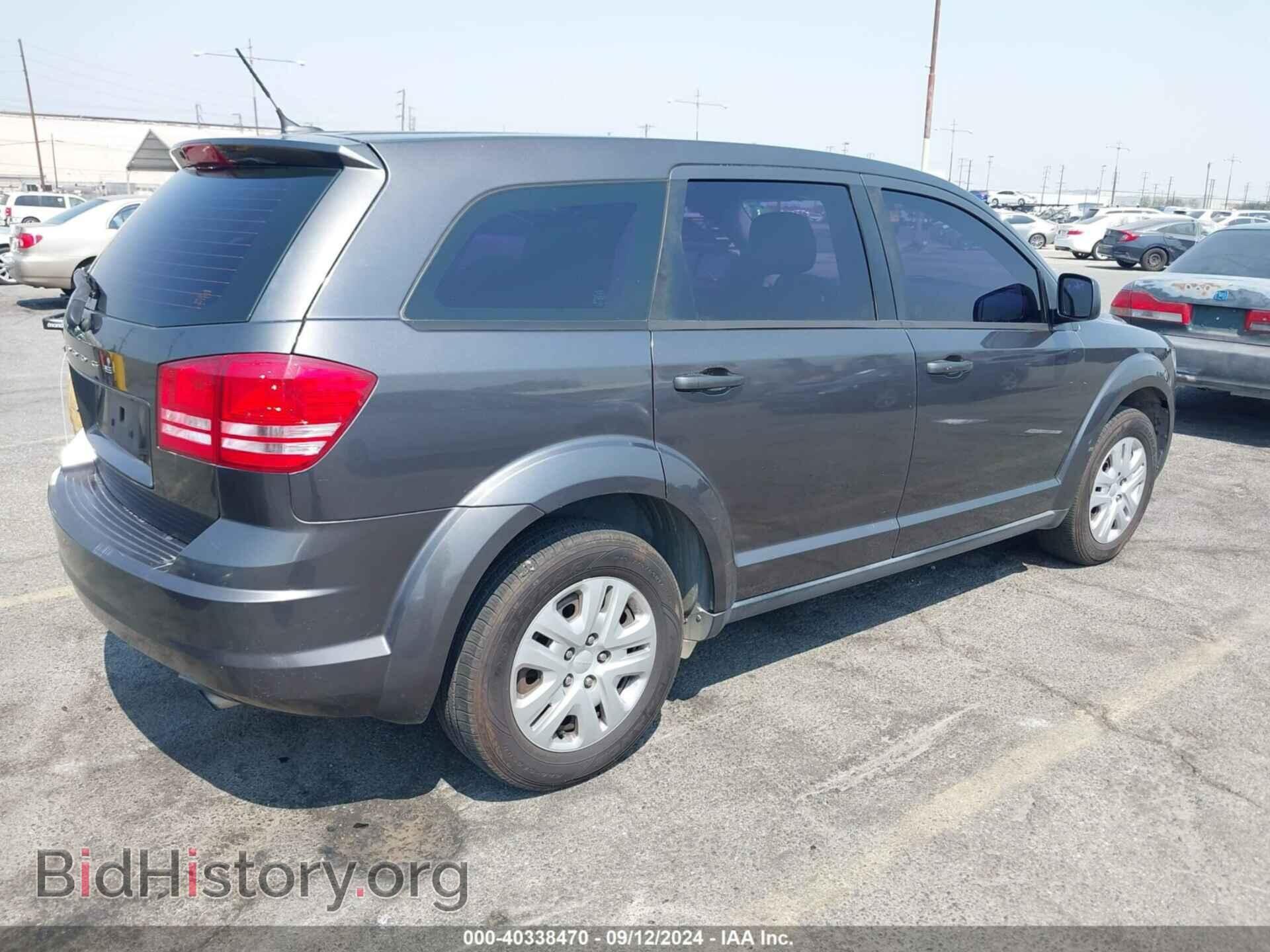 2014 DODGE JOURNEY - VIN: 3C4PDCAB9ET198804 - Фото 4