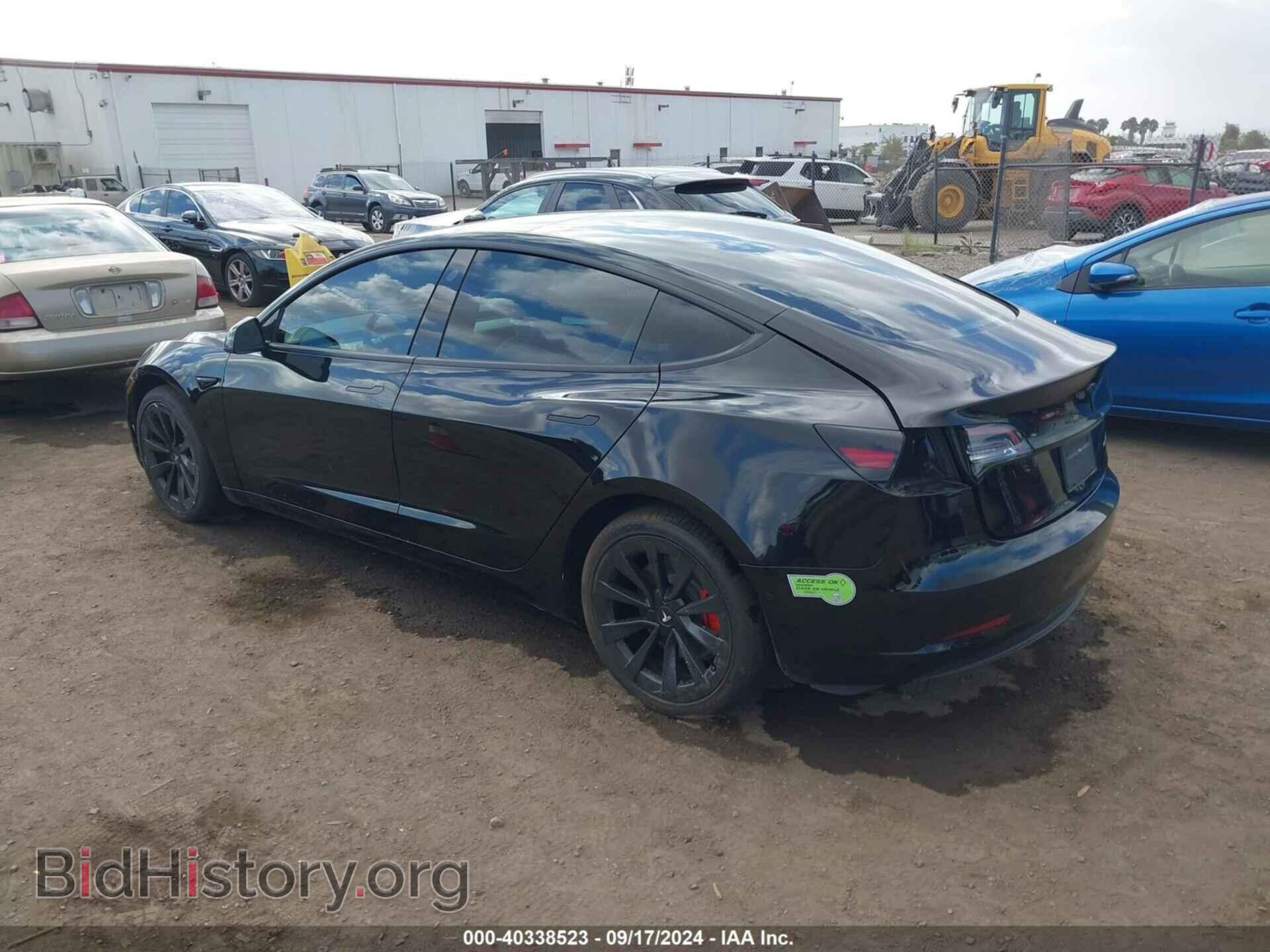 2022 TESLA MODEL 3 - VIN: 5YJ3E1EB6NF138939 - Фото 3