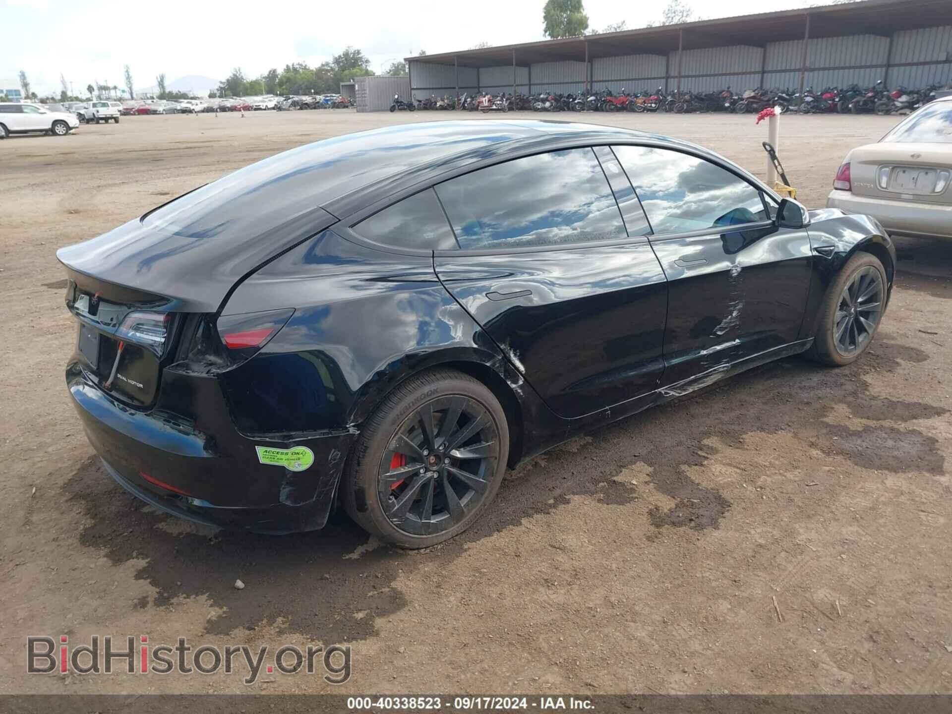 2022 TESLA MODEL 3 - VIN: 5YJ3E1EB6NF138939 - Фото 4