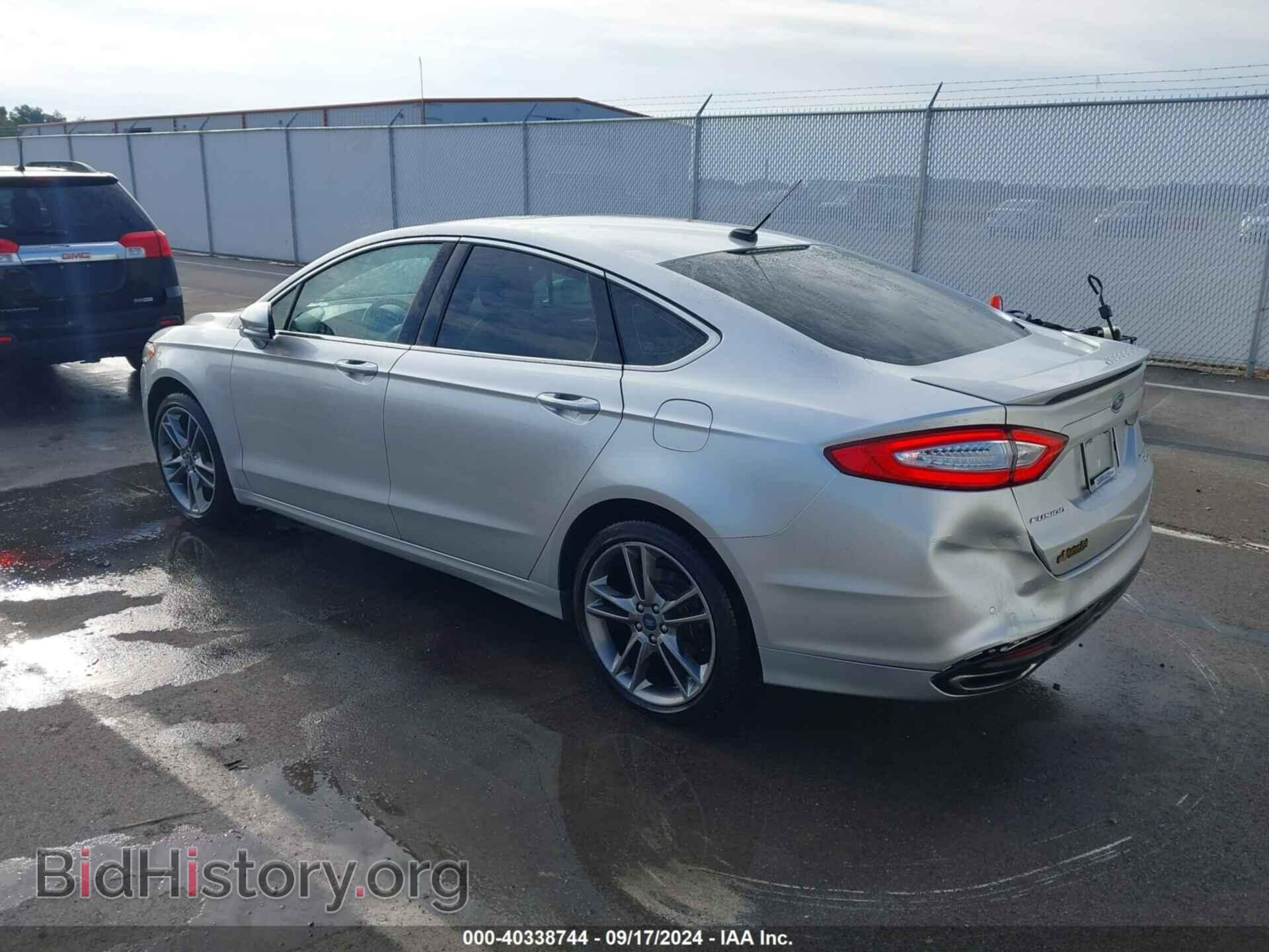 2014 FORD FUSION - VIN: 3FA6P0D95ER141268 - Фото 3