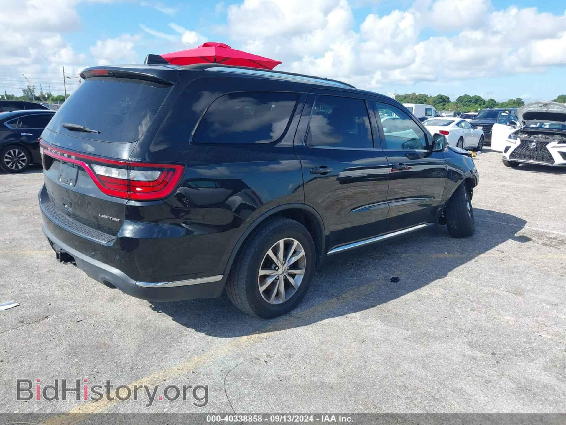 2015 DODGE DURANGO - VIN: 1C4RDJDG5FC760957 - Photo 4