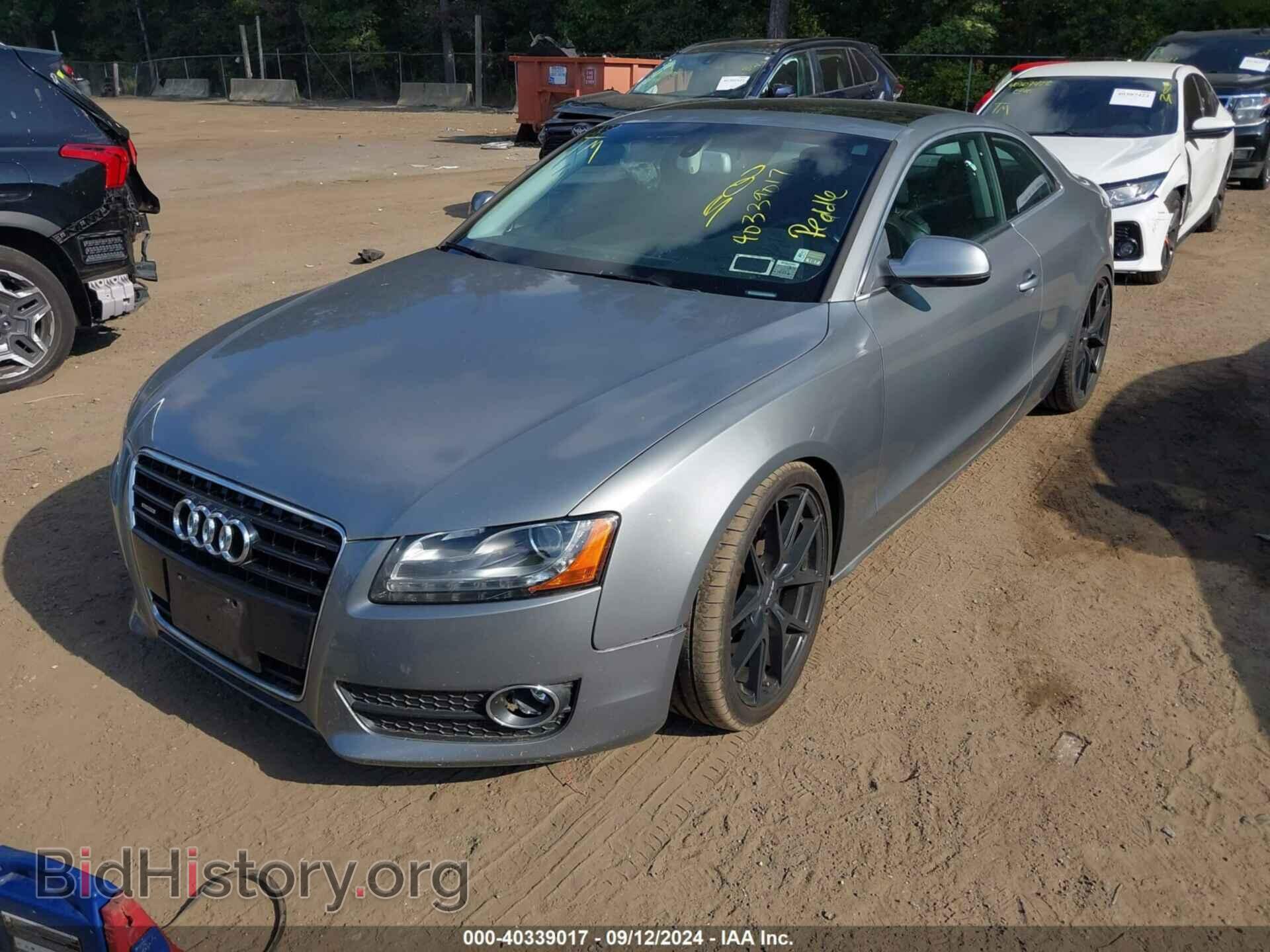 2010 AUDI A5 - VIN: WAUVKAFR0AA066942 - Фото 2