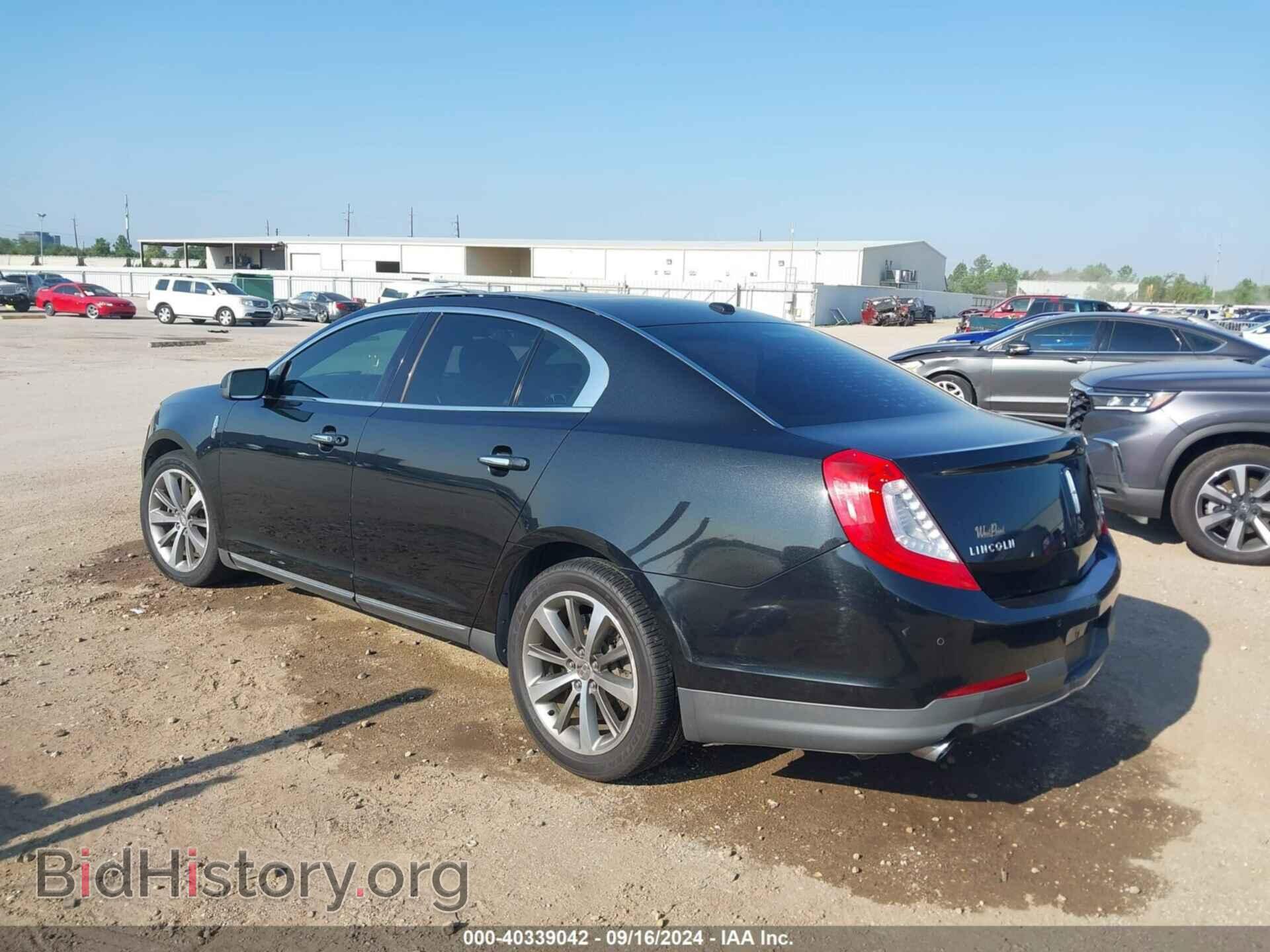 2013 LINCOLN MKS - VIN: 1LNHL9FT5DG616690 - Photo 3