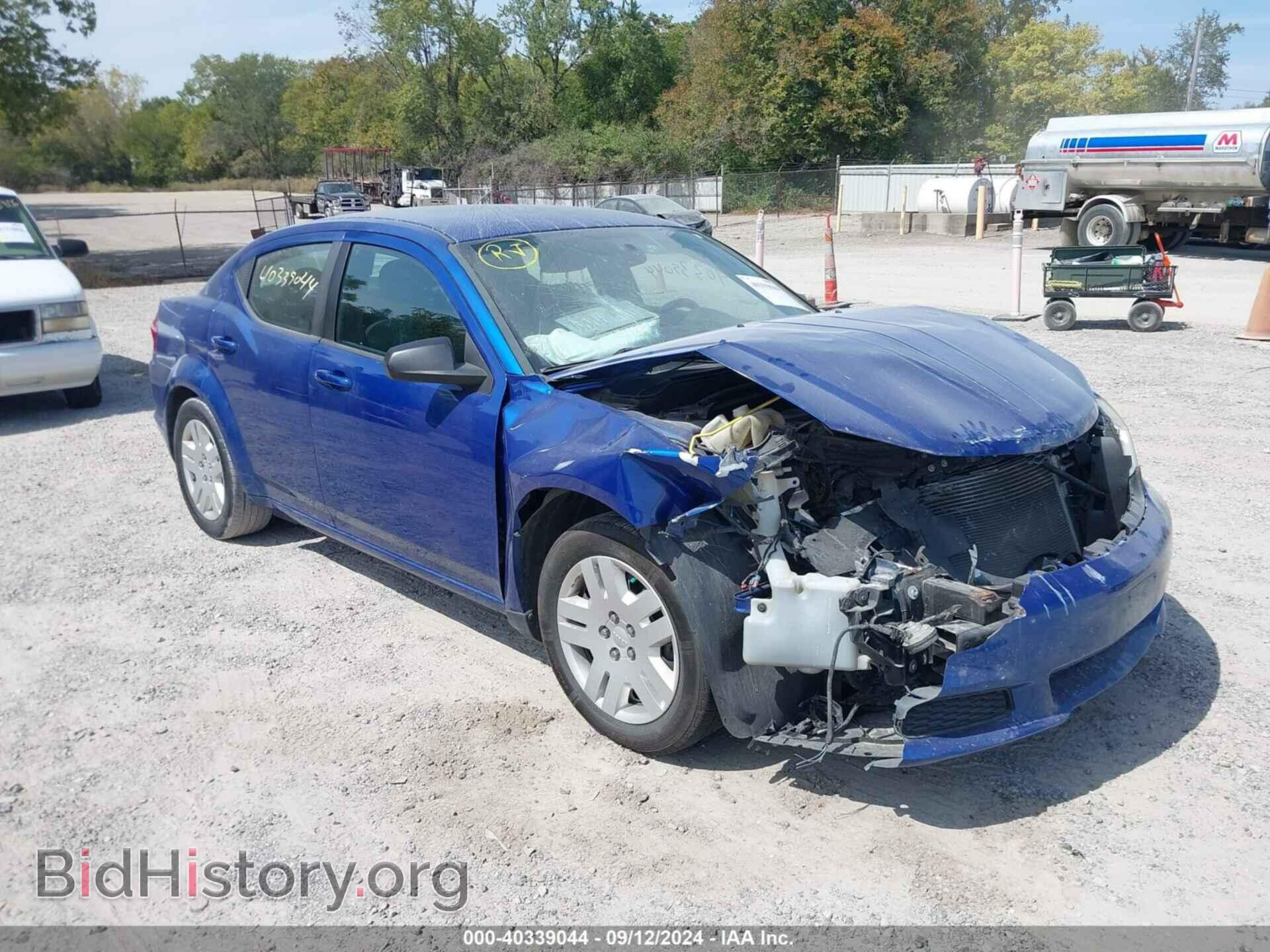 Фотография 1C3CDZAB7DN630293 - DODGE AVENGER 2013