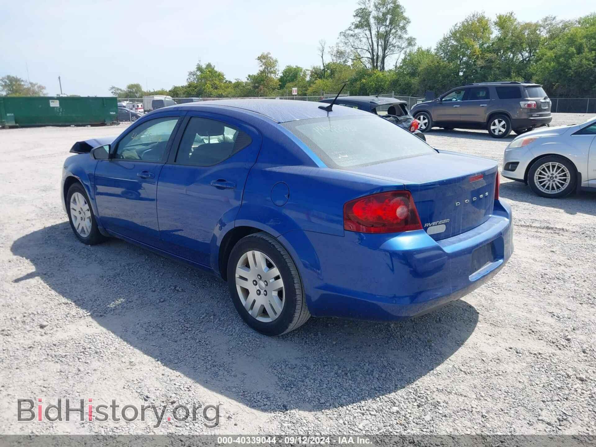 2013 DODGE AVENGER - VIN: 1C3CDZAB7DN630293 - Photo 3