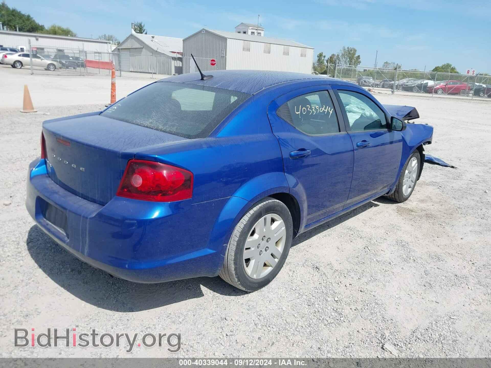 2013 DODGE AVENGER - VIN: 1C3CDZAB7DN630293 - Photo 4