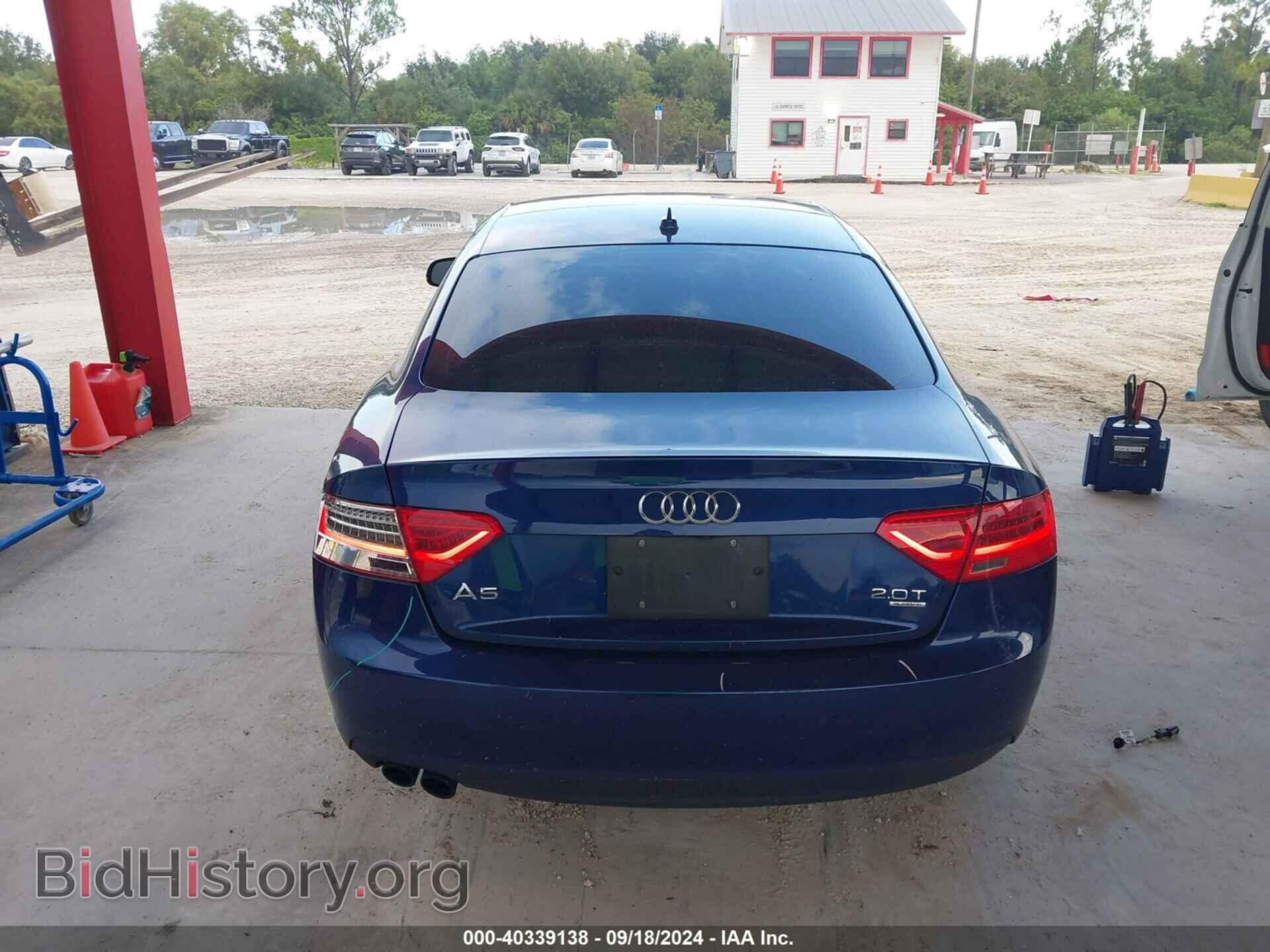 2013 AUDI A5 - VIN: WAULFAFR3DA047026 - Фото 16