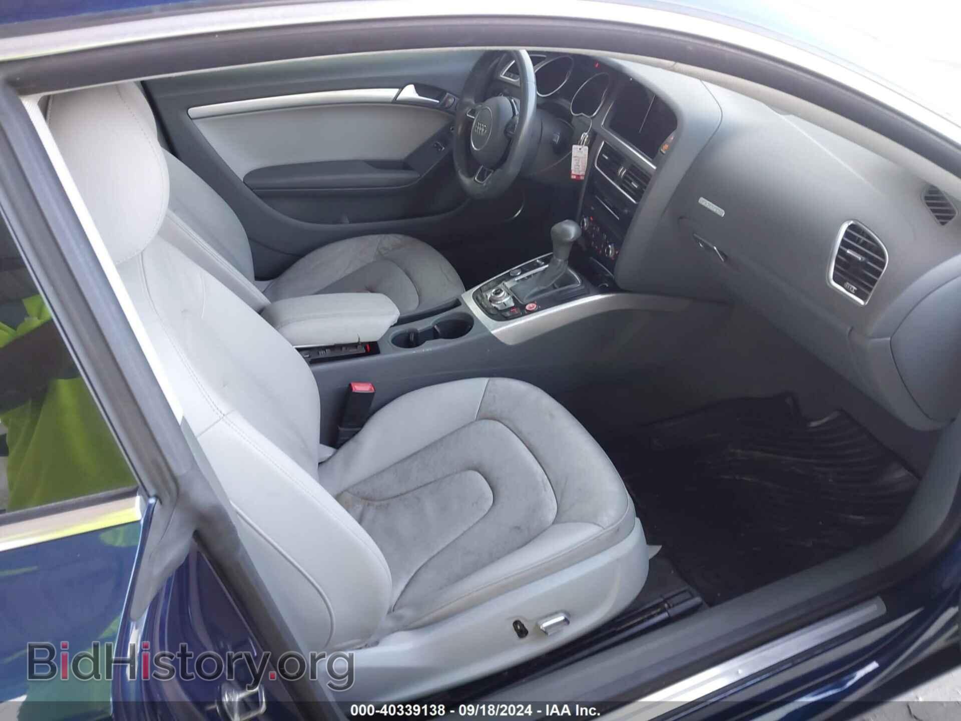 2013 AUDI A5 - VIN: WAULFAFR3DA047026 - Фото 5