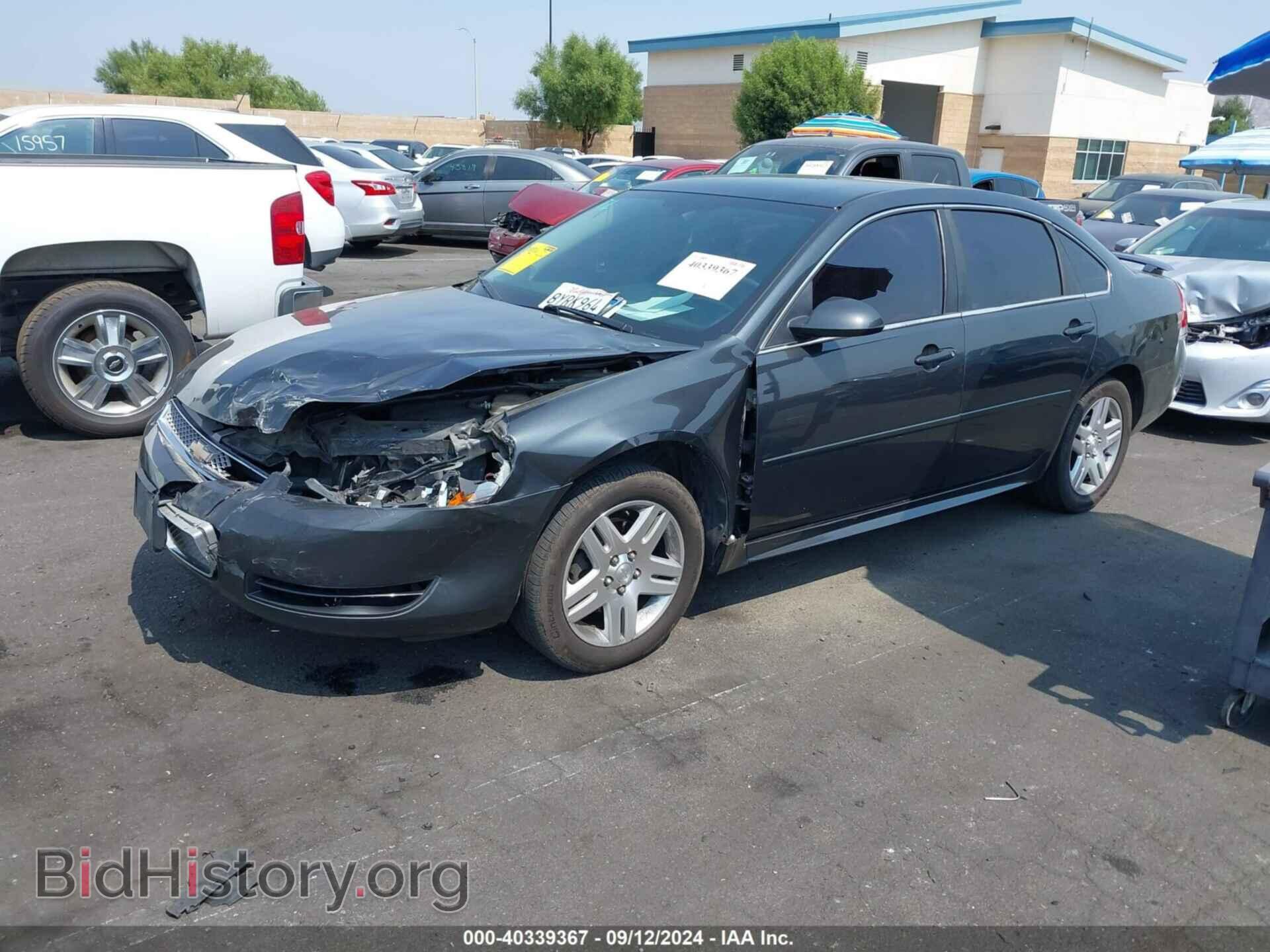 2012 CHEVROLET IMPALA - VIN: 2G1WB5E30C1200754 - Фото 2