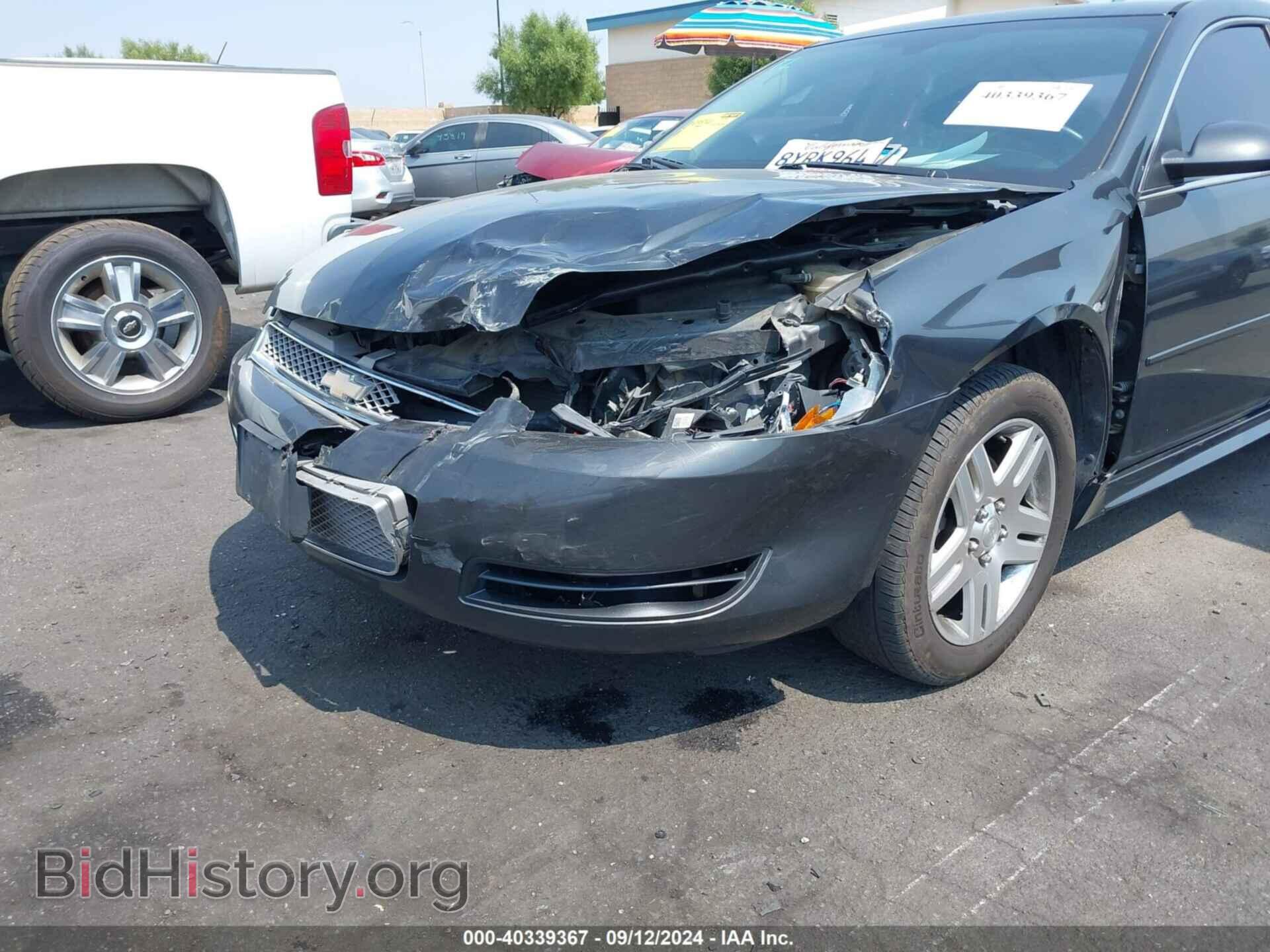 2012 CHEVROLET IMPALA - VIN: 2G1WB5E30C1200754 - Фото 6
