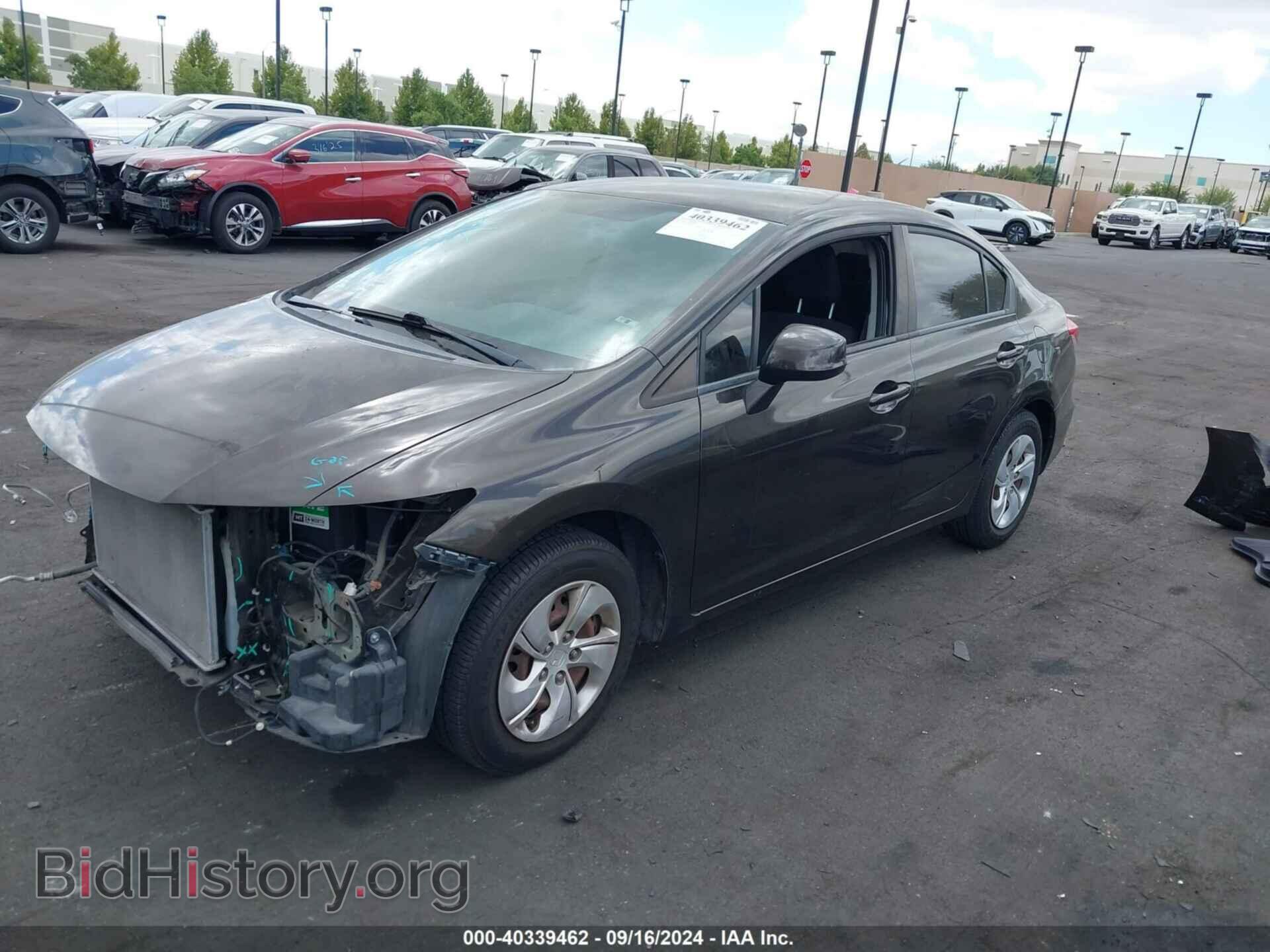 2013 HONDA CIVIC - VIN: 19XFB2F51DE243235 - Фото 2