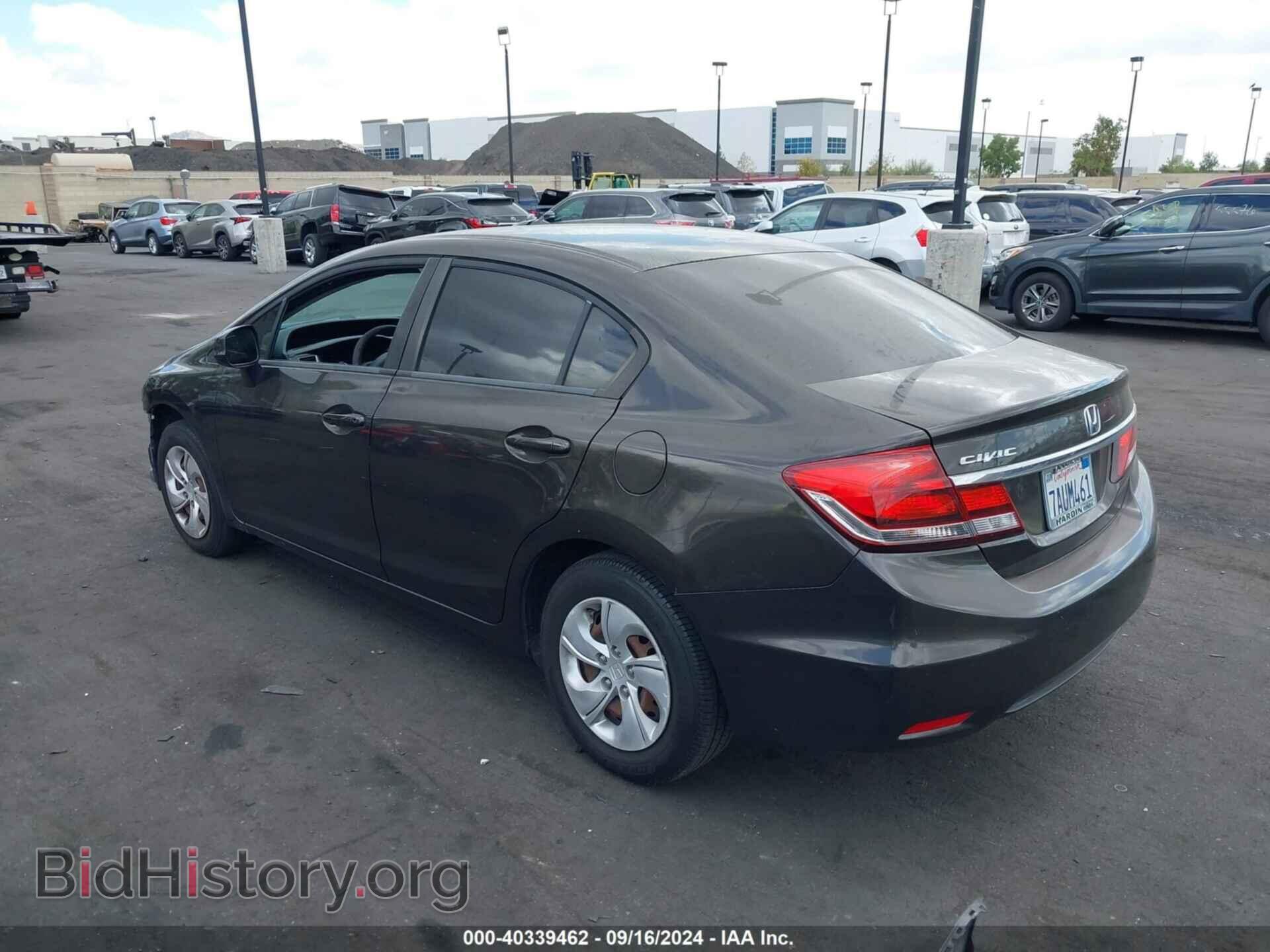 2013 HONDA CIVIC - VIN: 19XFB2F51DE243235 - Фото 3