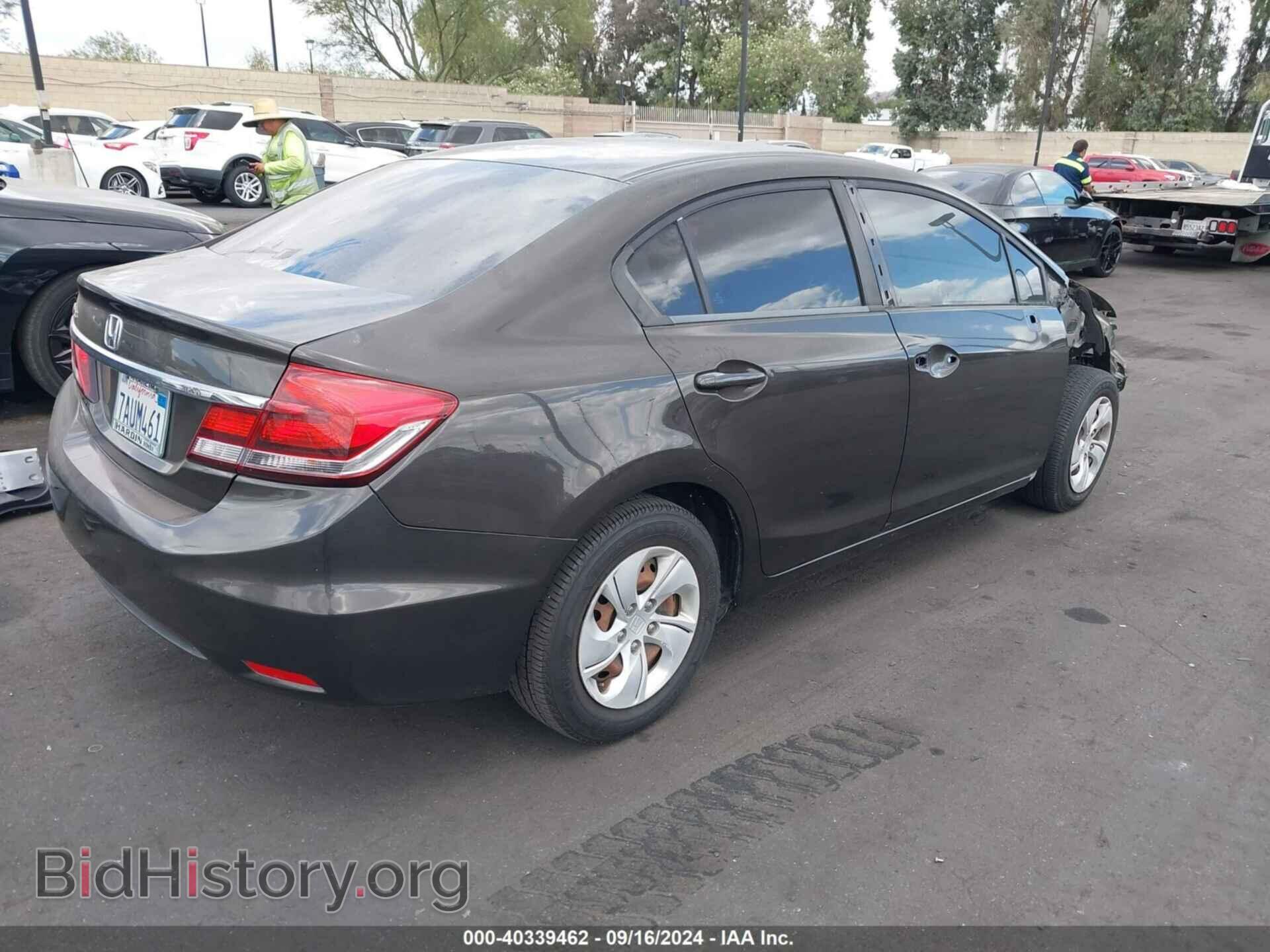 2013 HONDA CIVIC - VIN: 19XFB2F51DE243235 - Фото 4