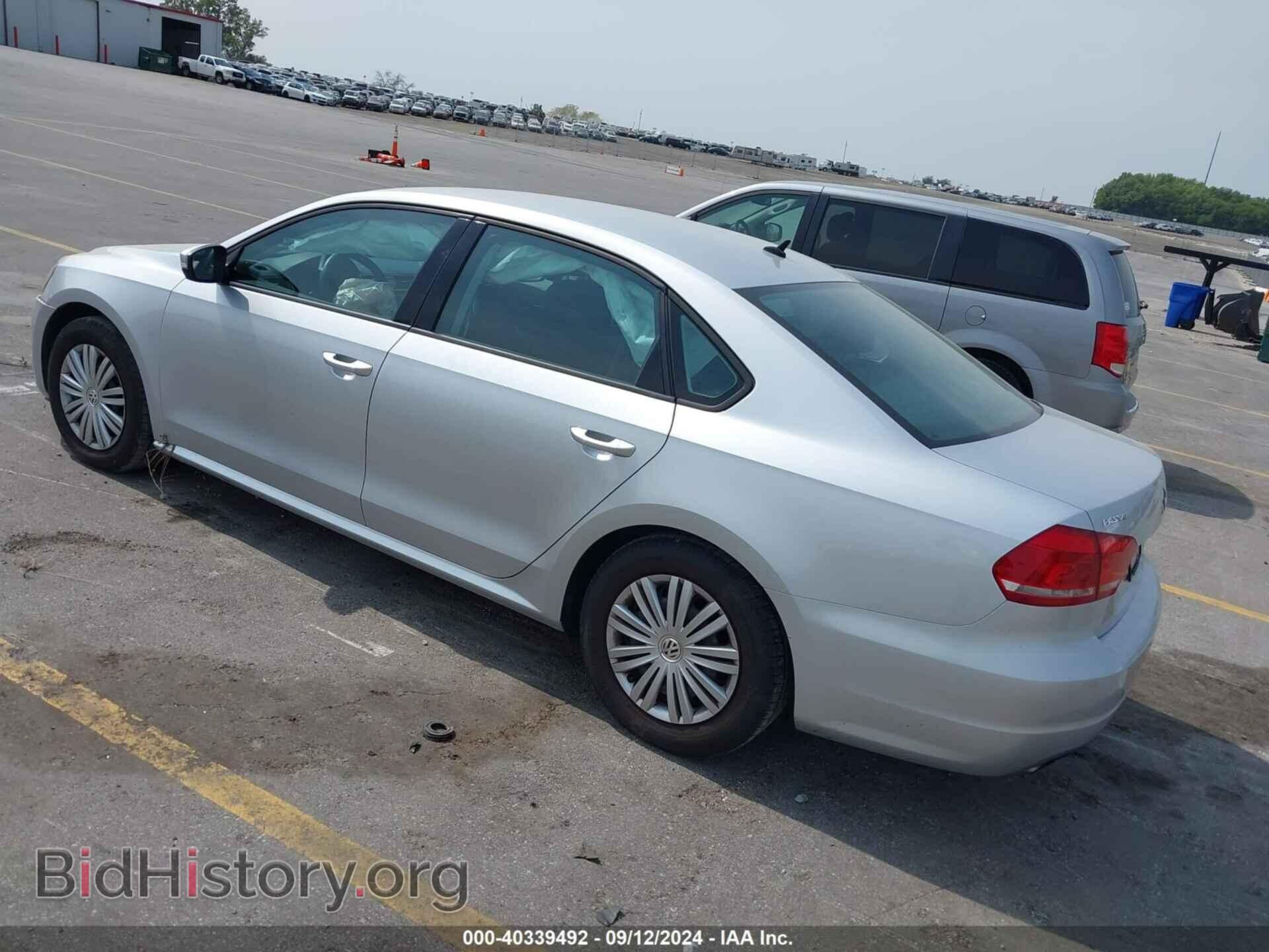 2014 VOLKSWAGEN PASSAT - VIN: 1VWAS7A3XEC095931 - Фото 3