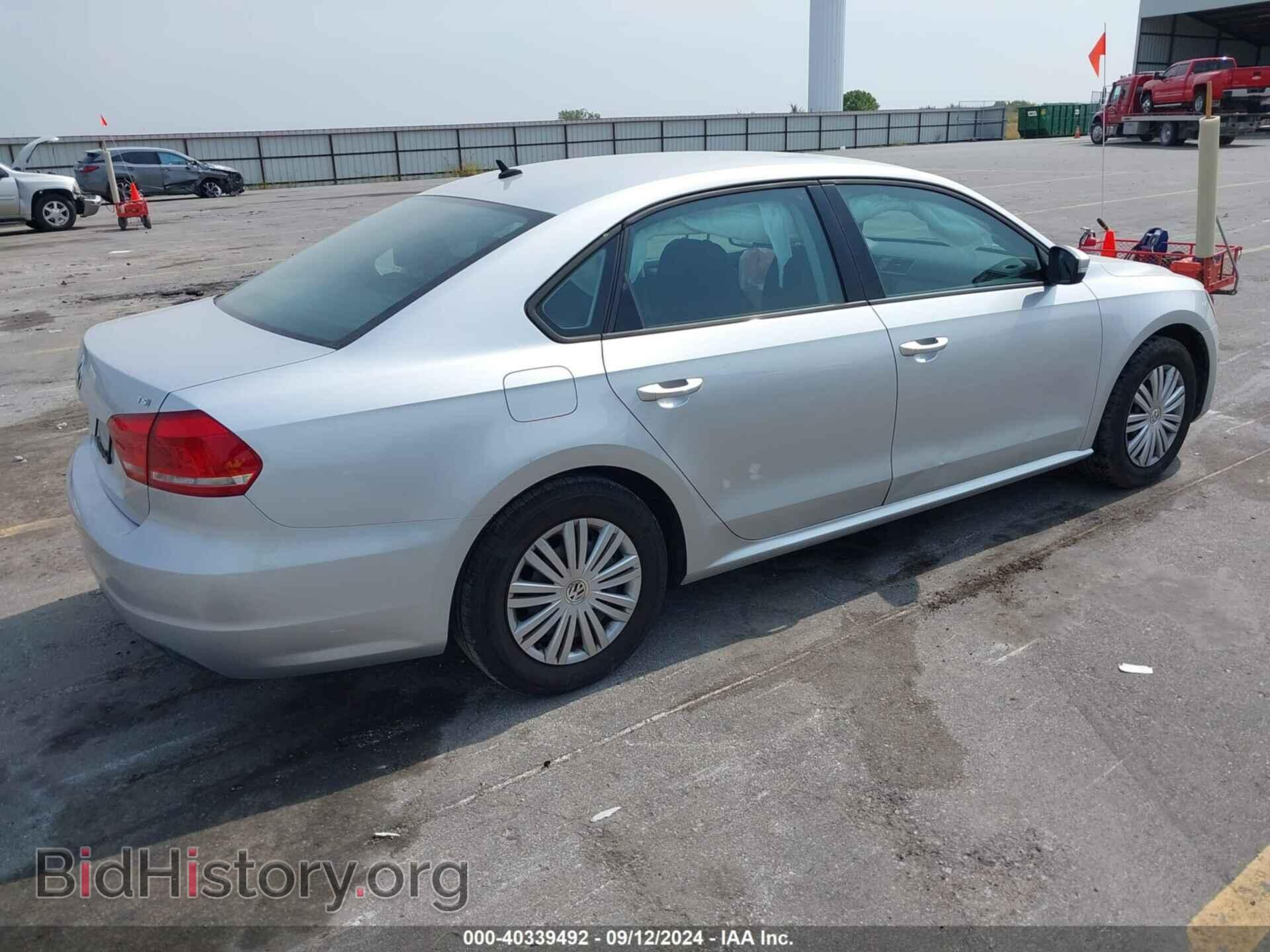 2014 VOLKSWAGEN PASSAT - VIN: 1VWAS7A3XEC095931 - Фото 4