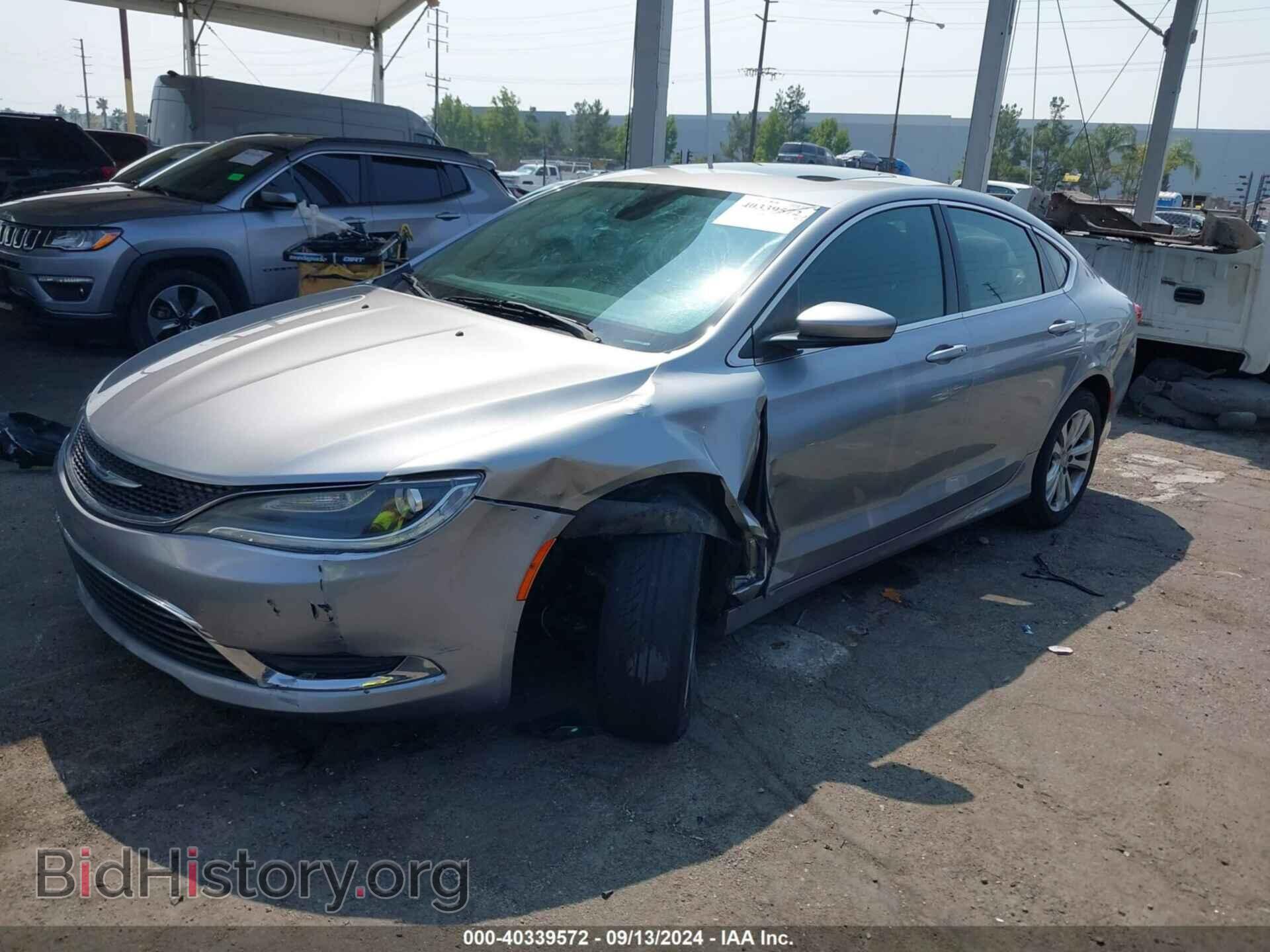 2015 CHRYSLER 200 - VIN: 1C3CCCAB7FN674555 - Фото 2
