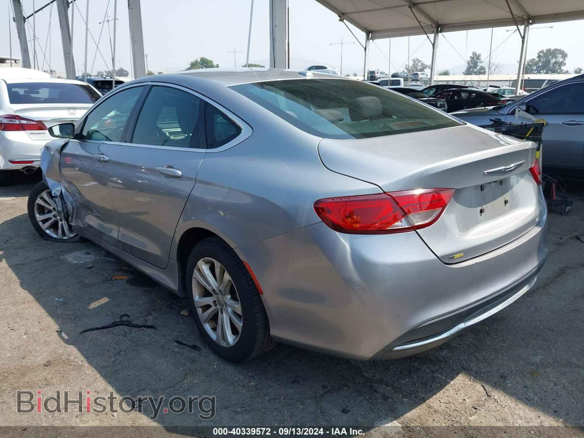 2015 CHRYSLER 200 - VIN: 1C3CCCAB7FN674555 - Фото 3