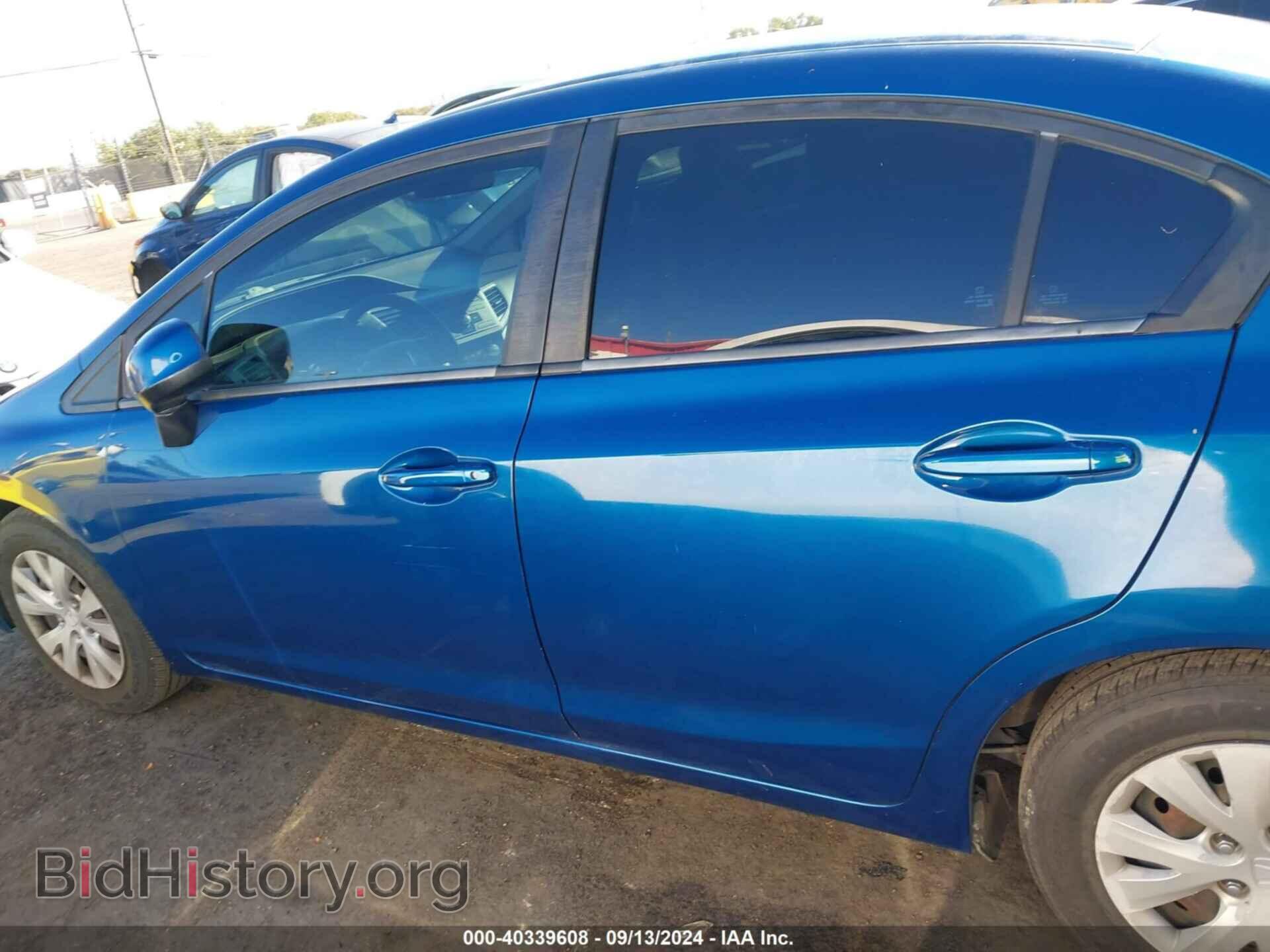 2012 HONDA CIVIC - VIN: 19XFB2F58CE359207 - Фото 14
