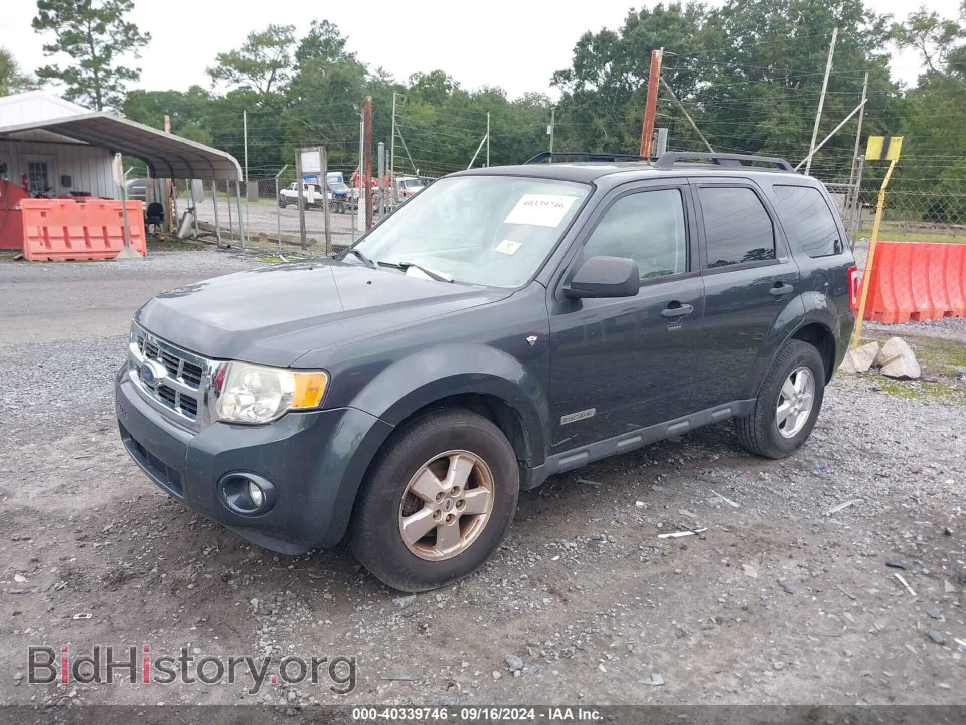 2008 FORD ESCAPE - VIN: 1FMCU03158KA78887 - Фото 2
