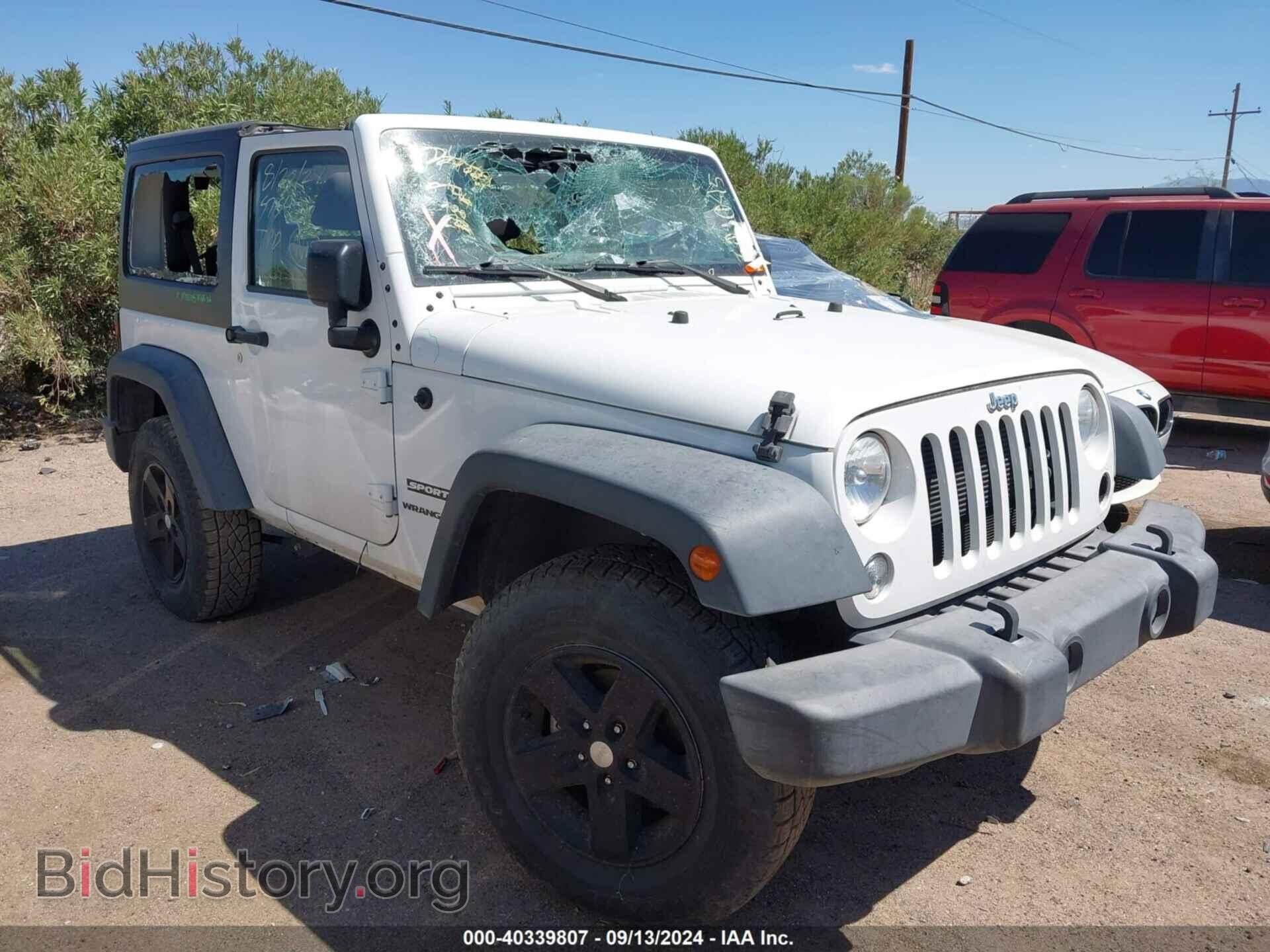 Фотография 1C4GJWAG6HL601045 - JEEP WRANGLER 2017