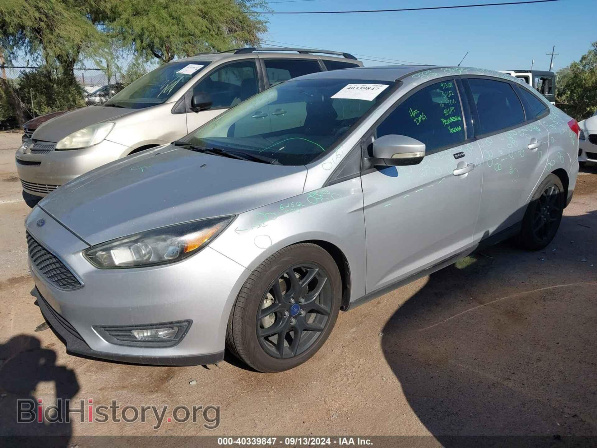 2016 FORD FOCUS - VIN: 1FADP3F22GL405895 - Фото 2