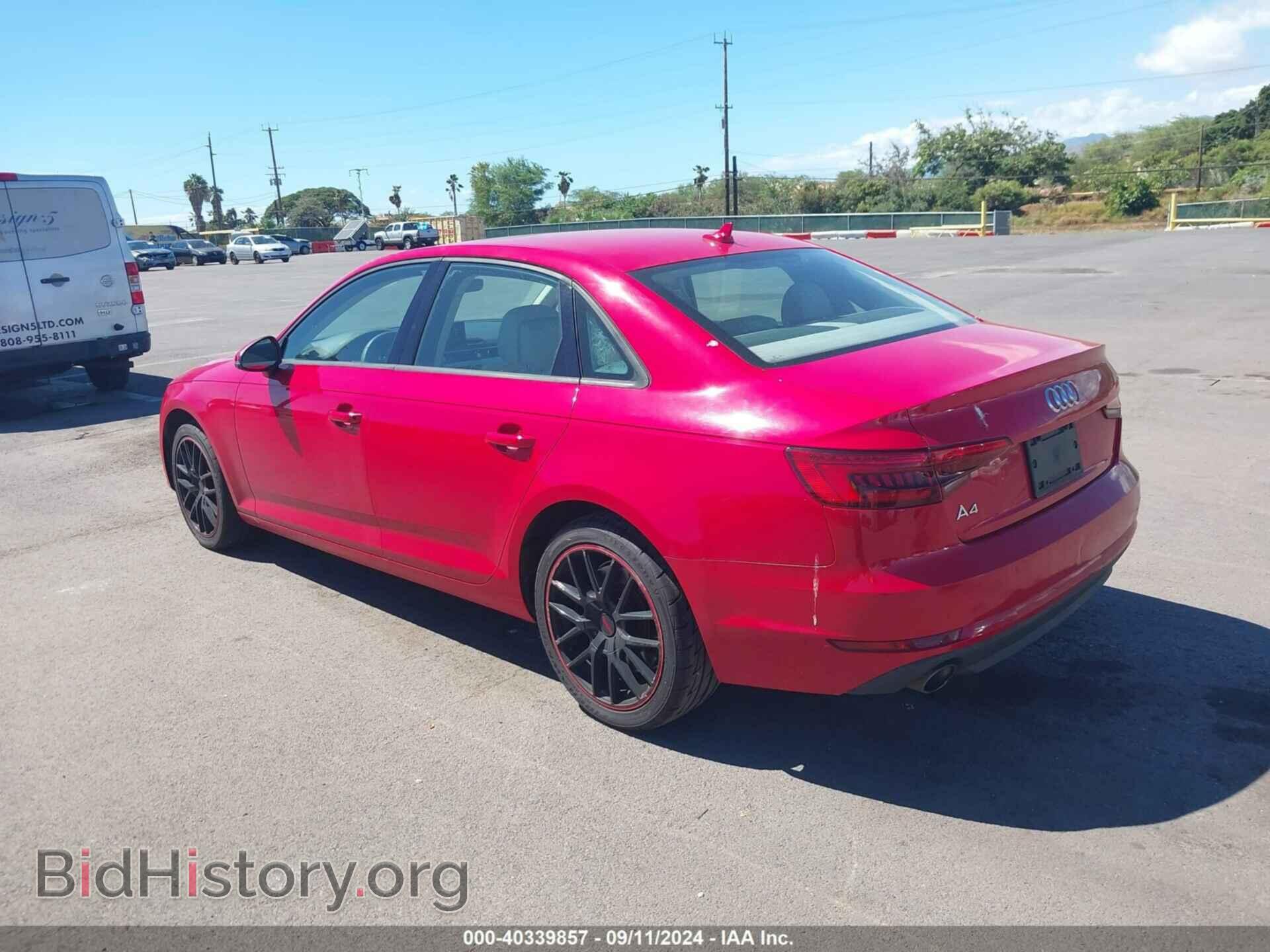 2017 AUDI A4 - VIN: WAUGNAF43HN020528 - Фото 3