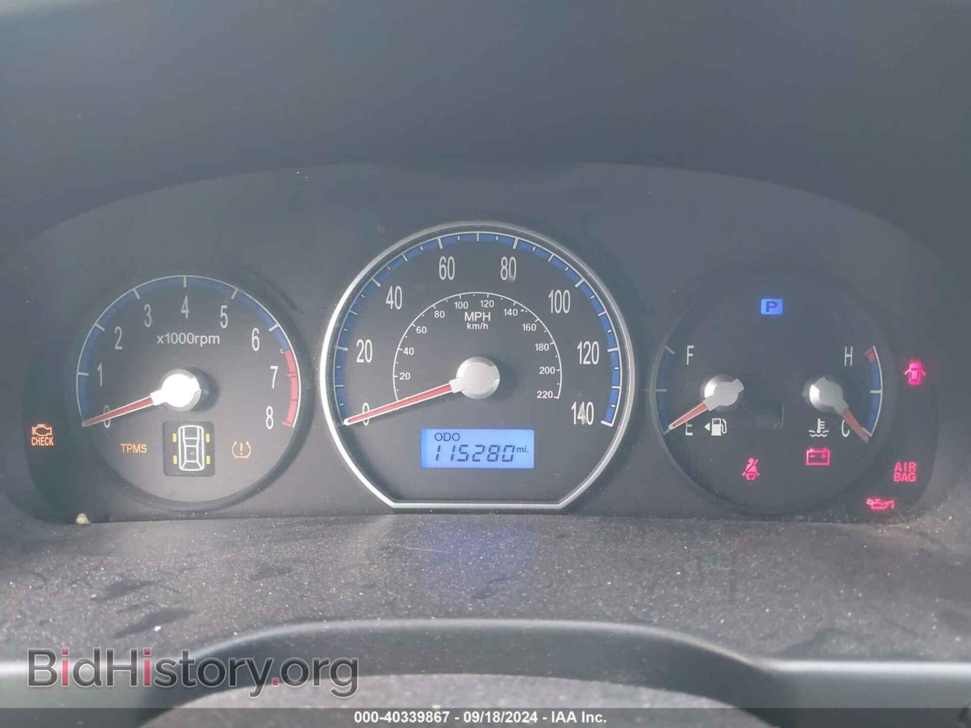 2007 HYUNDAI SANTA FE - VIN: 5NMSG73D57H083463 - Фото 7
