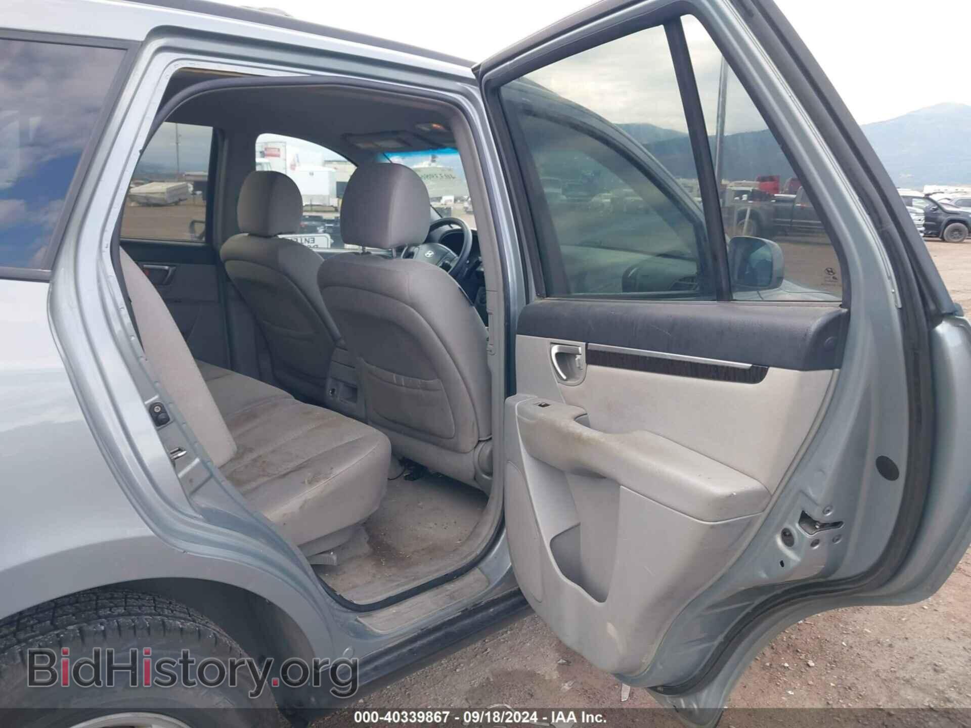 2007 HYUNDAI SANTA FE - VIN: 5NMSG73D57H083463 - Фото 8