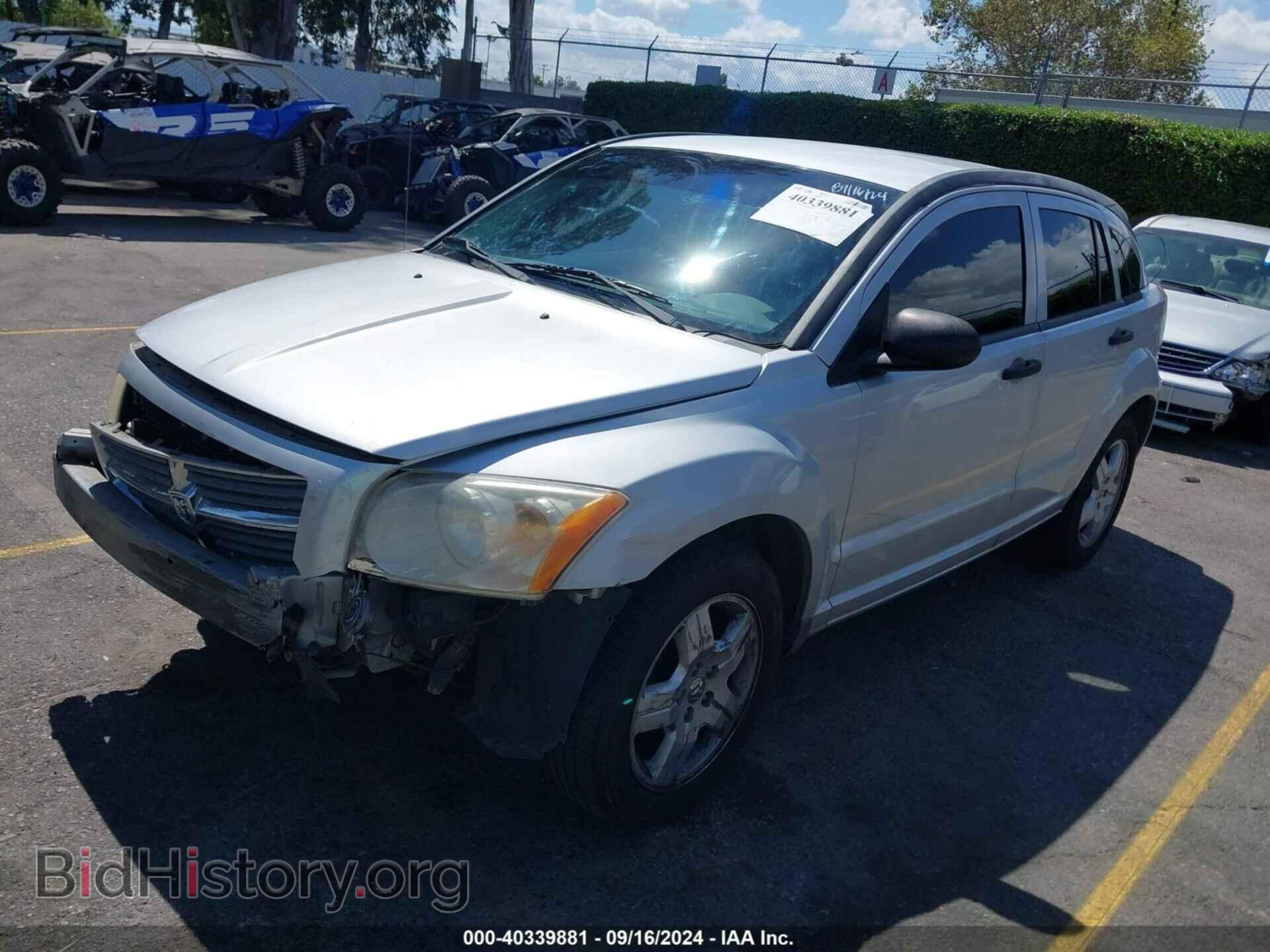 2008 DODGE CALIBER - VIN: 1B3HB48B78D739219 - Фото 2