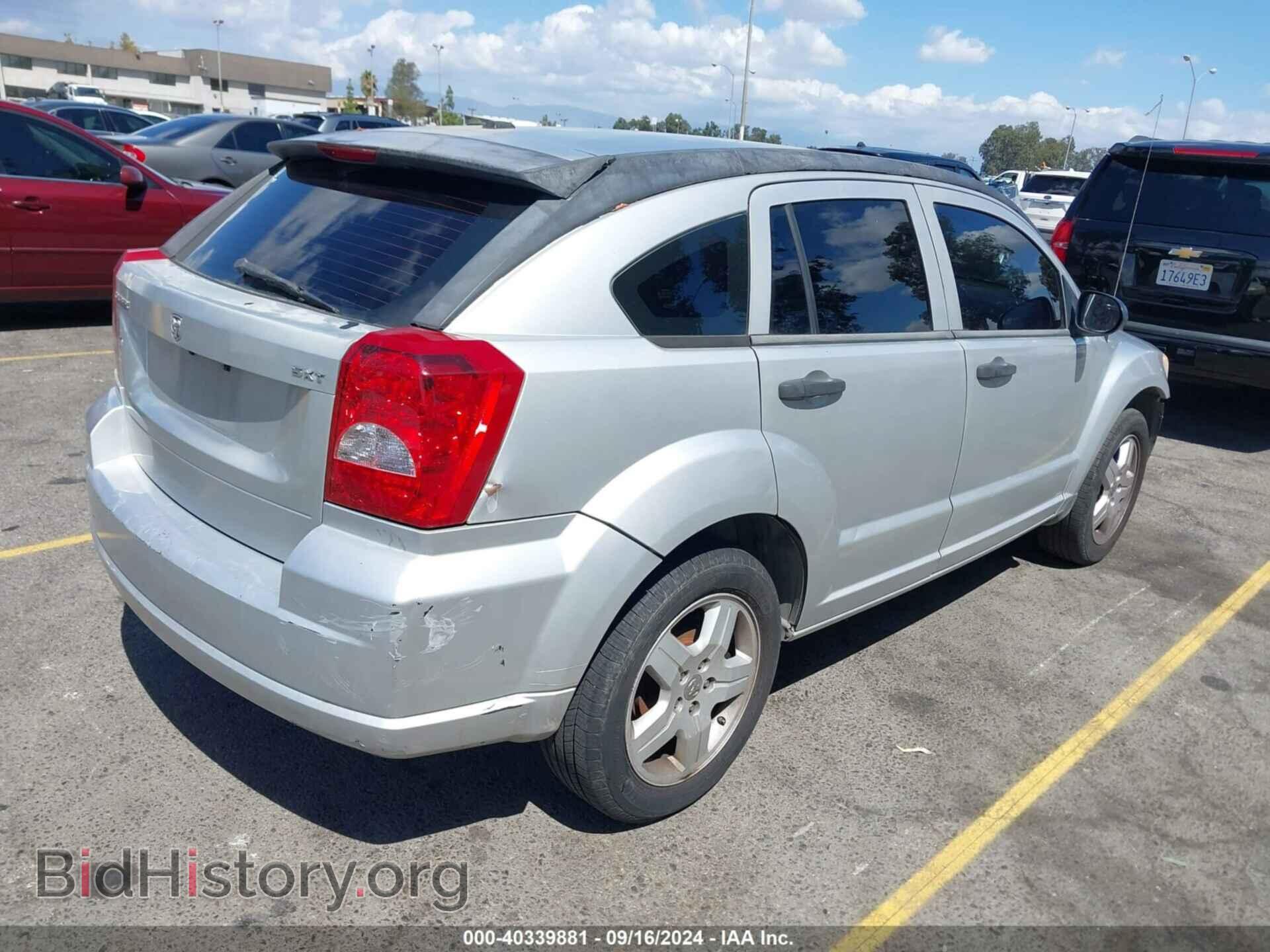2008 DODGE CALIBER - VIN: 1B3HB48B78D739219 - Фото 4