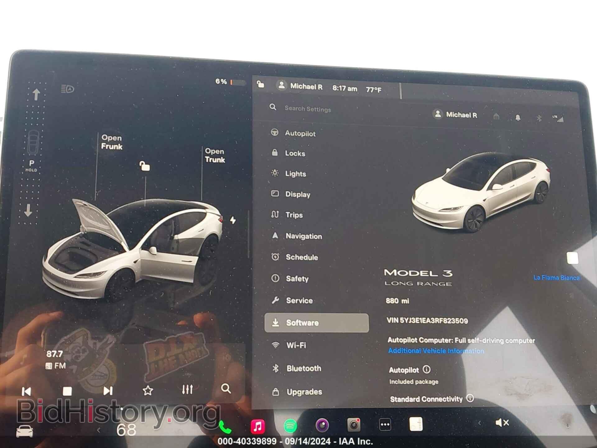 2024 TESLA MODEL 3 - VIN: 5YJ3E1EA3RF823509 - Photo 7