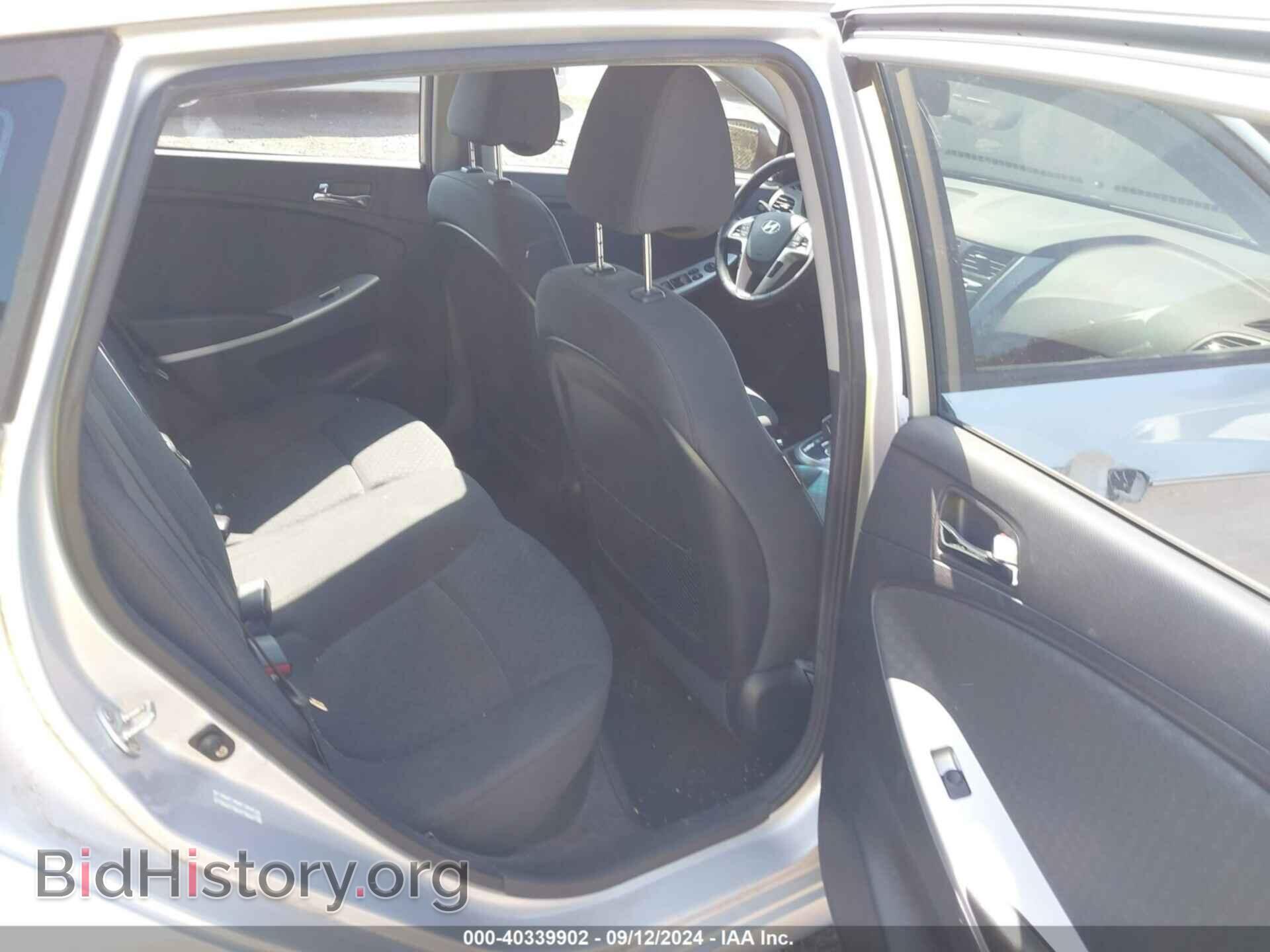 2012 HYUNDAI ACCENT - VIN: KMHCU5AE5CU023680 - Фото 8