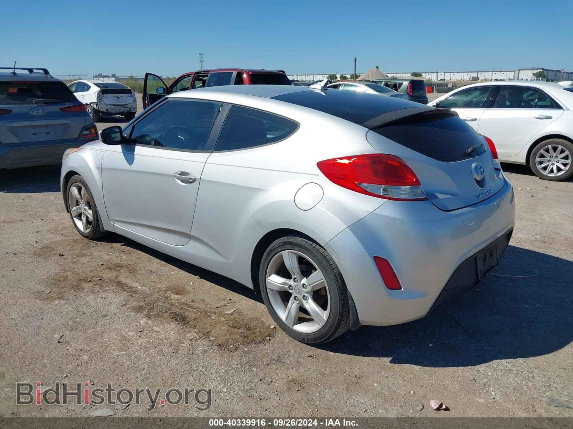 2015 HYUNDAI VELOSTER - VIN: KMHTC6AD0FU241921 - Фото 3